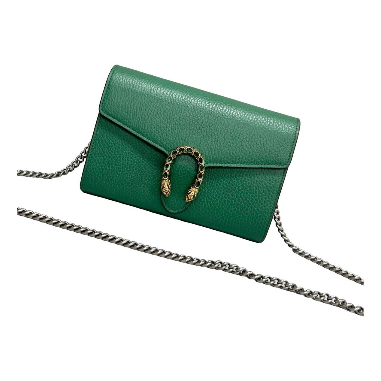 Dionysus Chain Wallet leather handbag