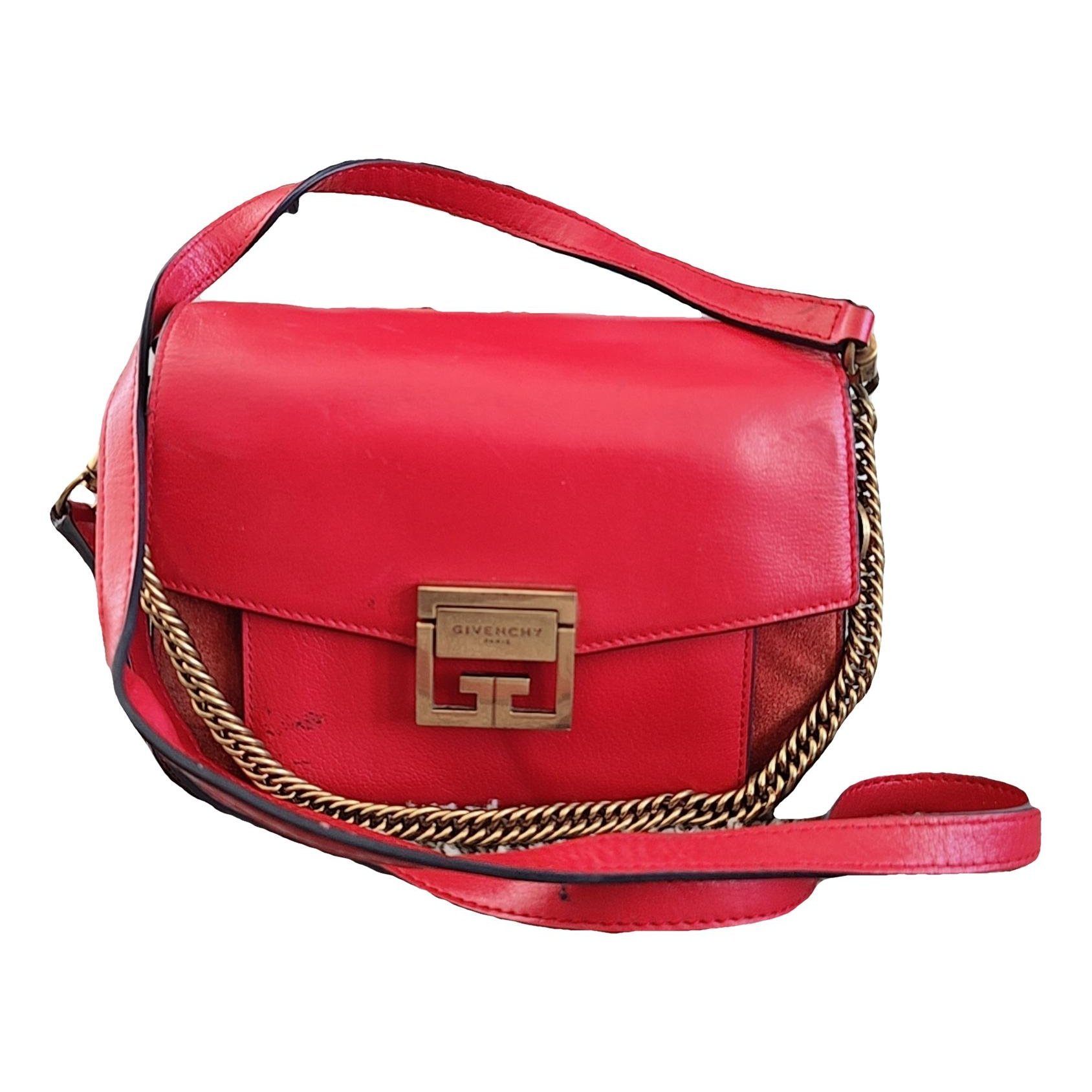 GV3 leather crossbody bag