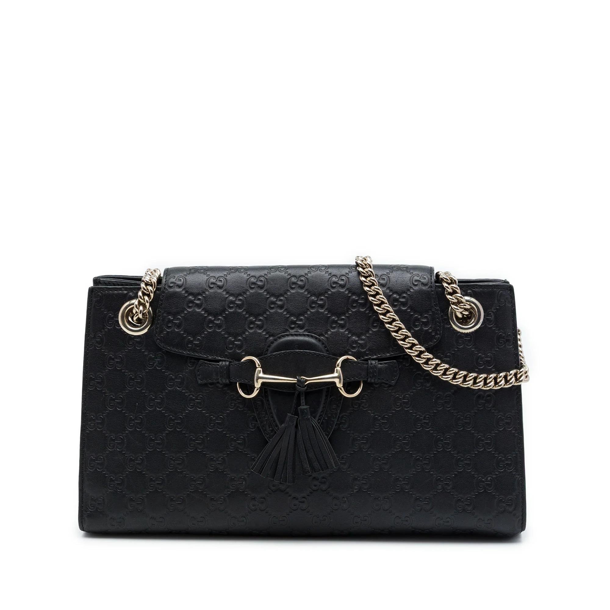 Emily pony-style calfskin handbag