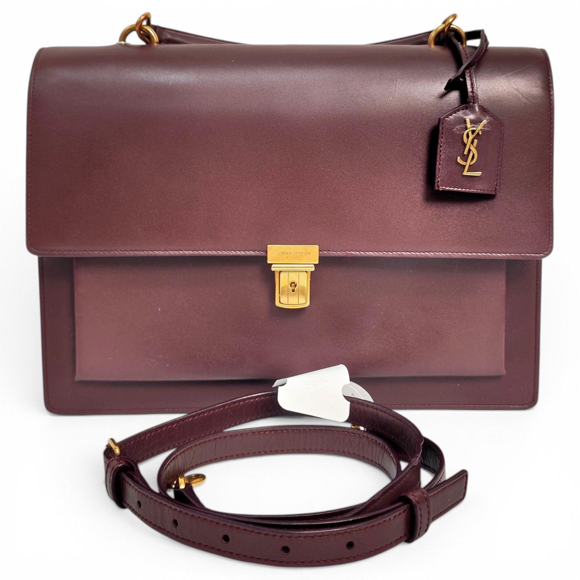 High School leather handbag
