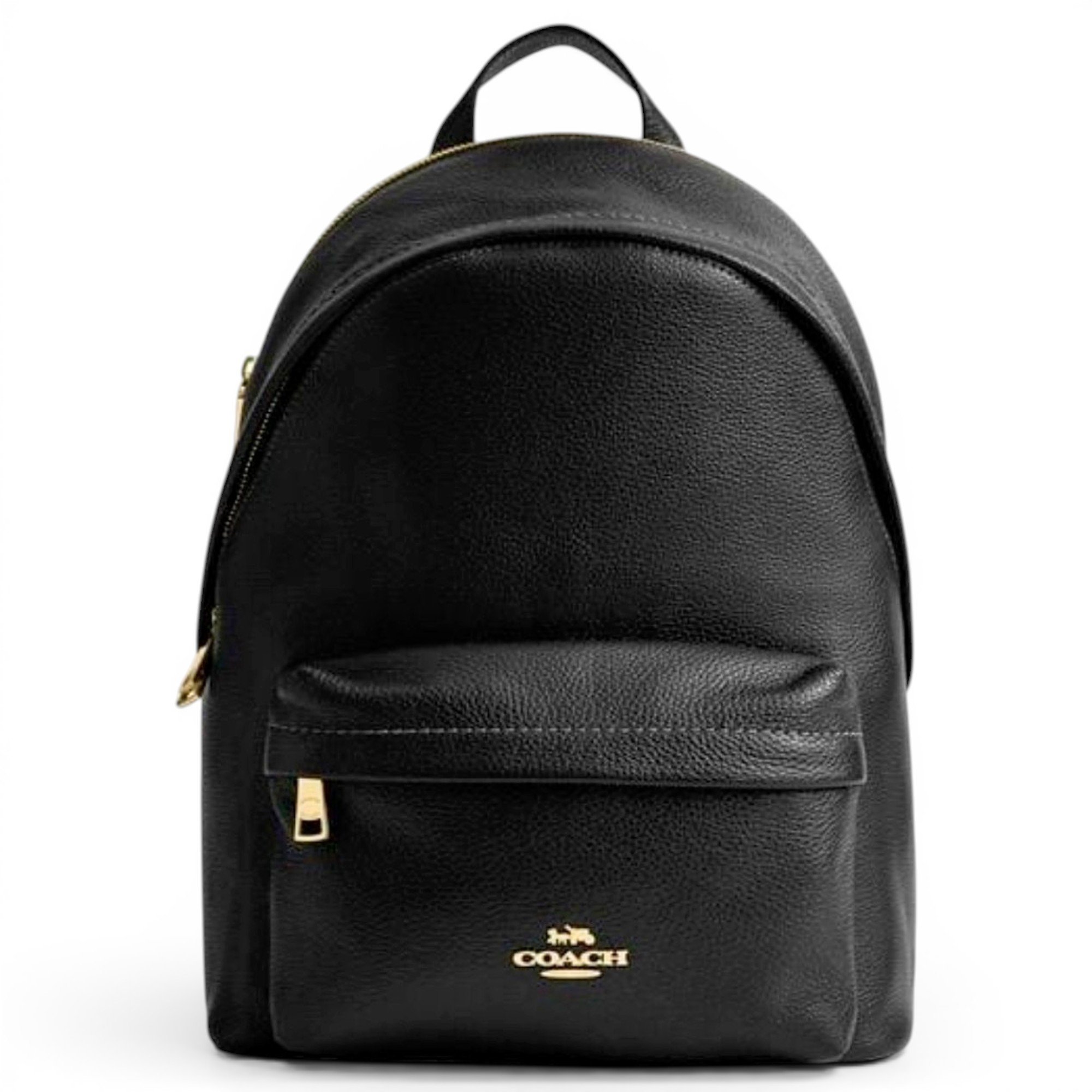Campus leather backpack