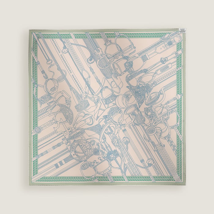 Concours d'Etriers Remix Double Face Scarf 70