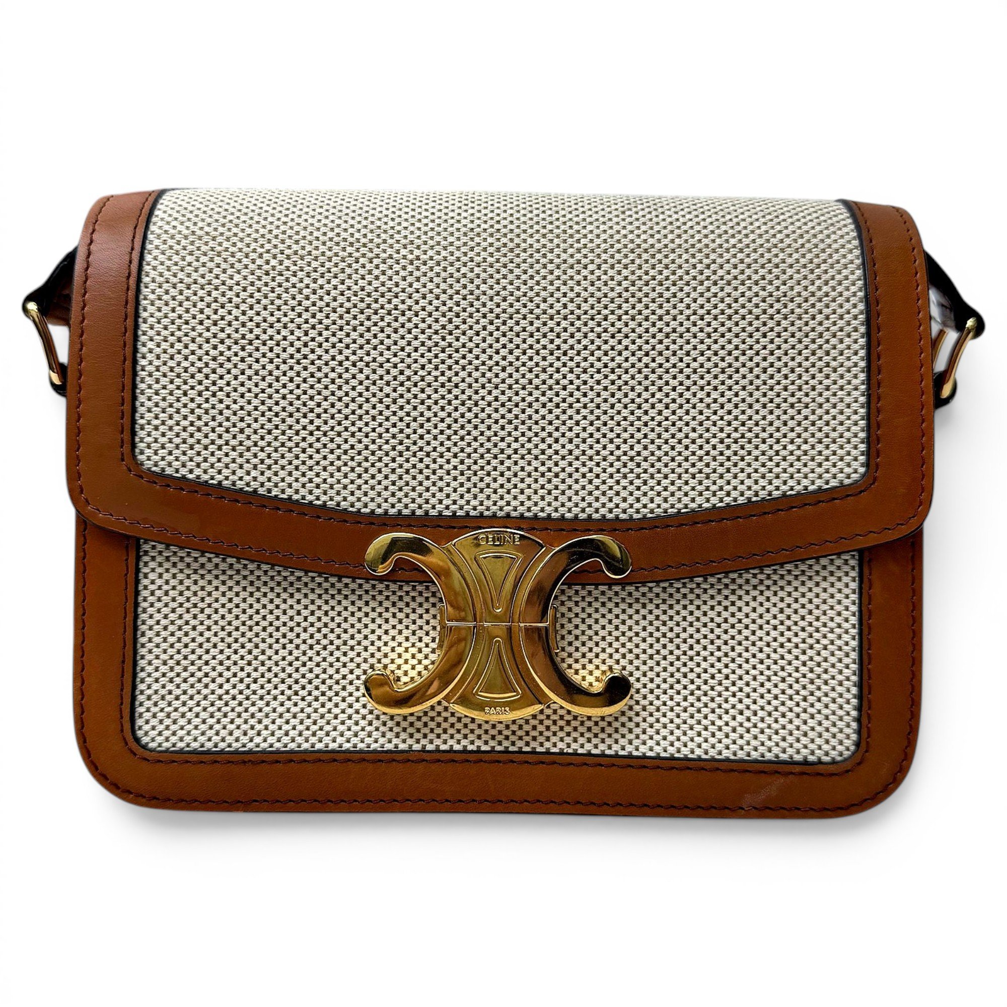 Triomphe cloth handbag