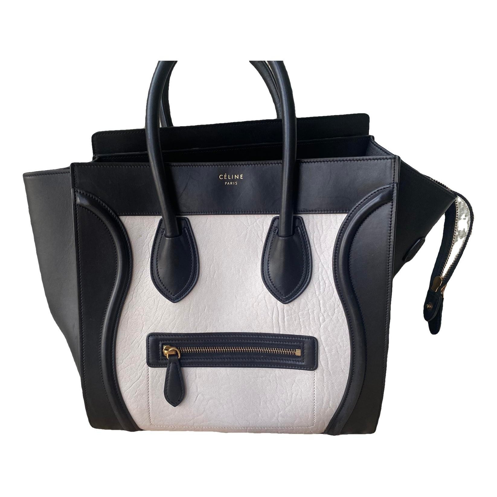 Luggage leather handbag