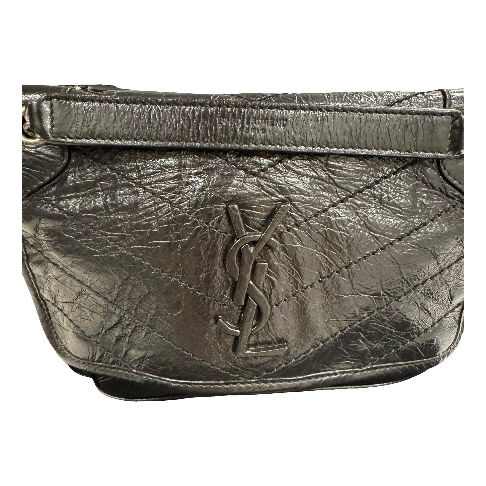 Niki leather crossbody bag