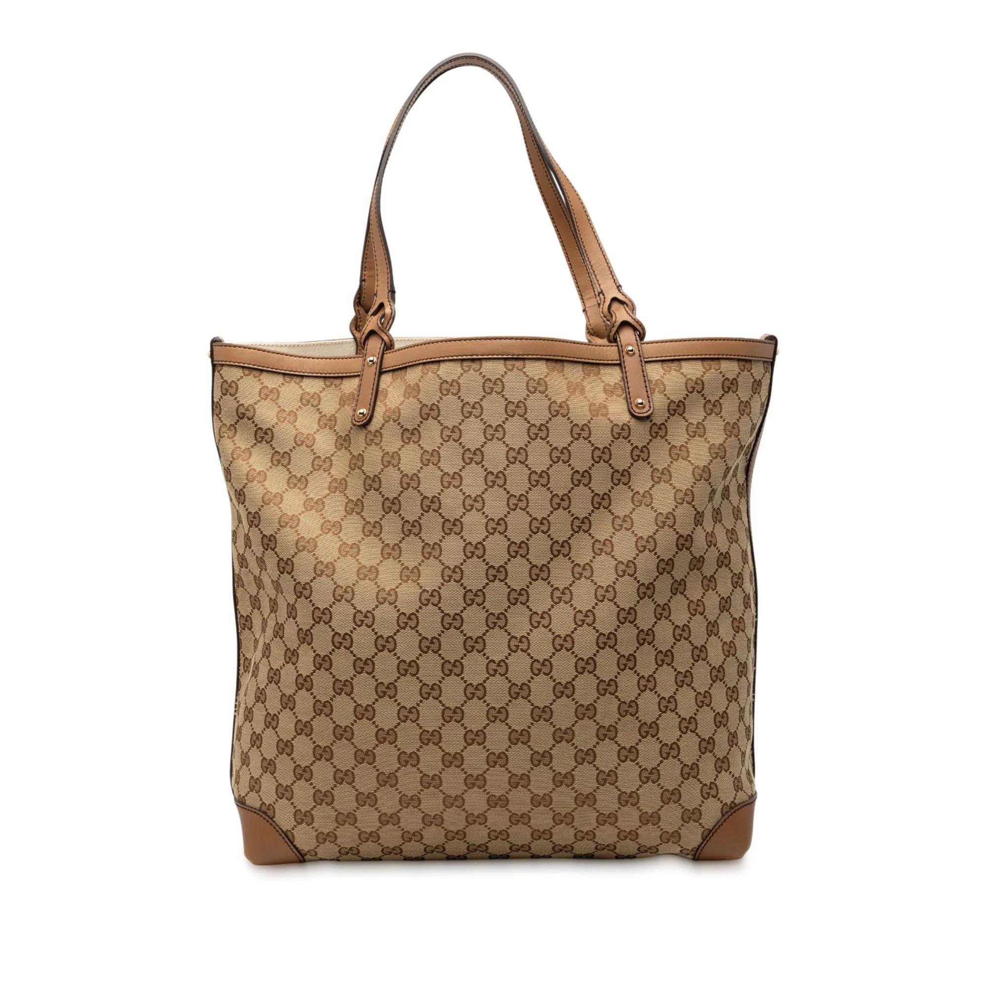 Leather tote