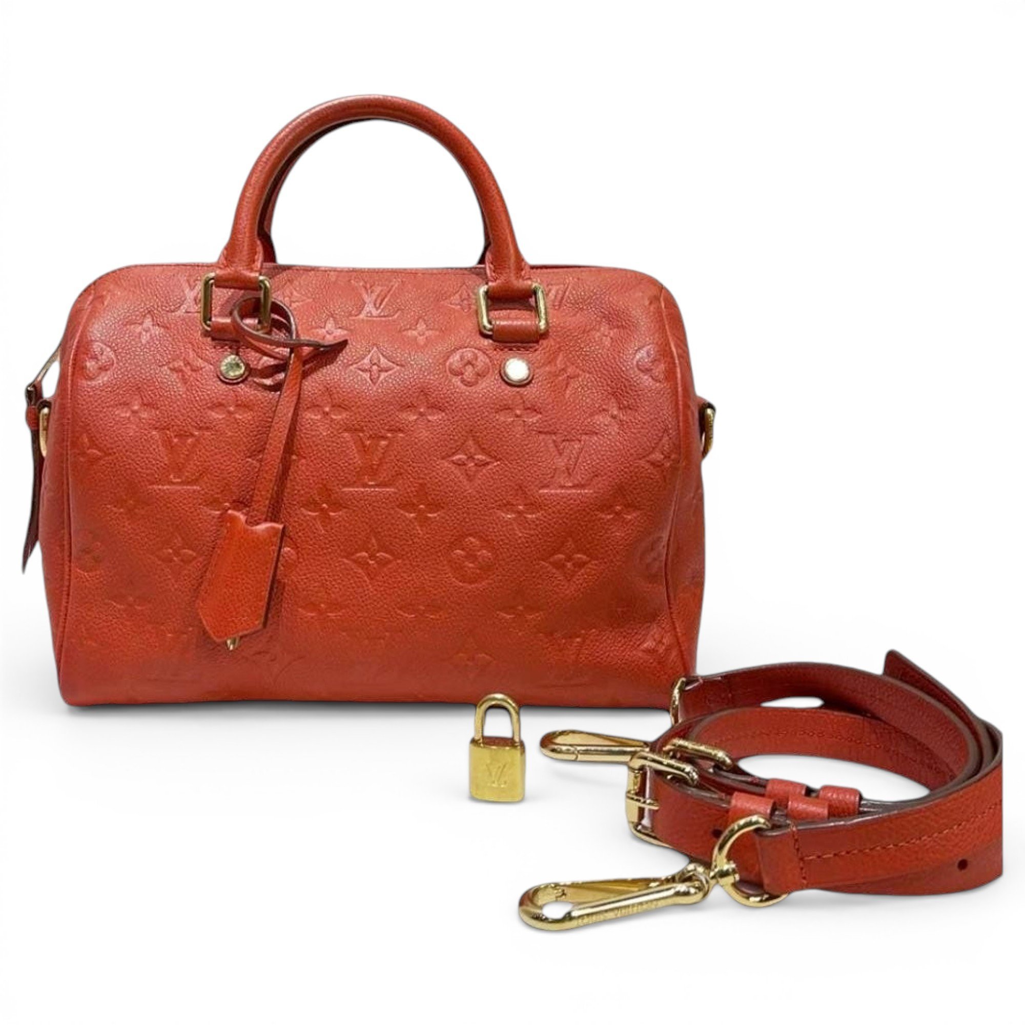 Speedy Bandoulière leather handbag