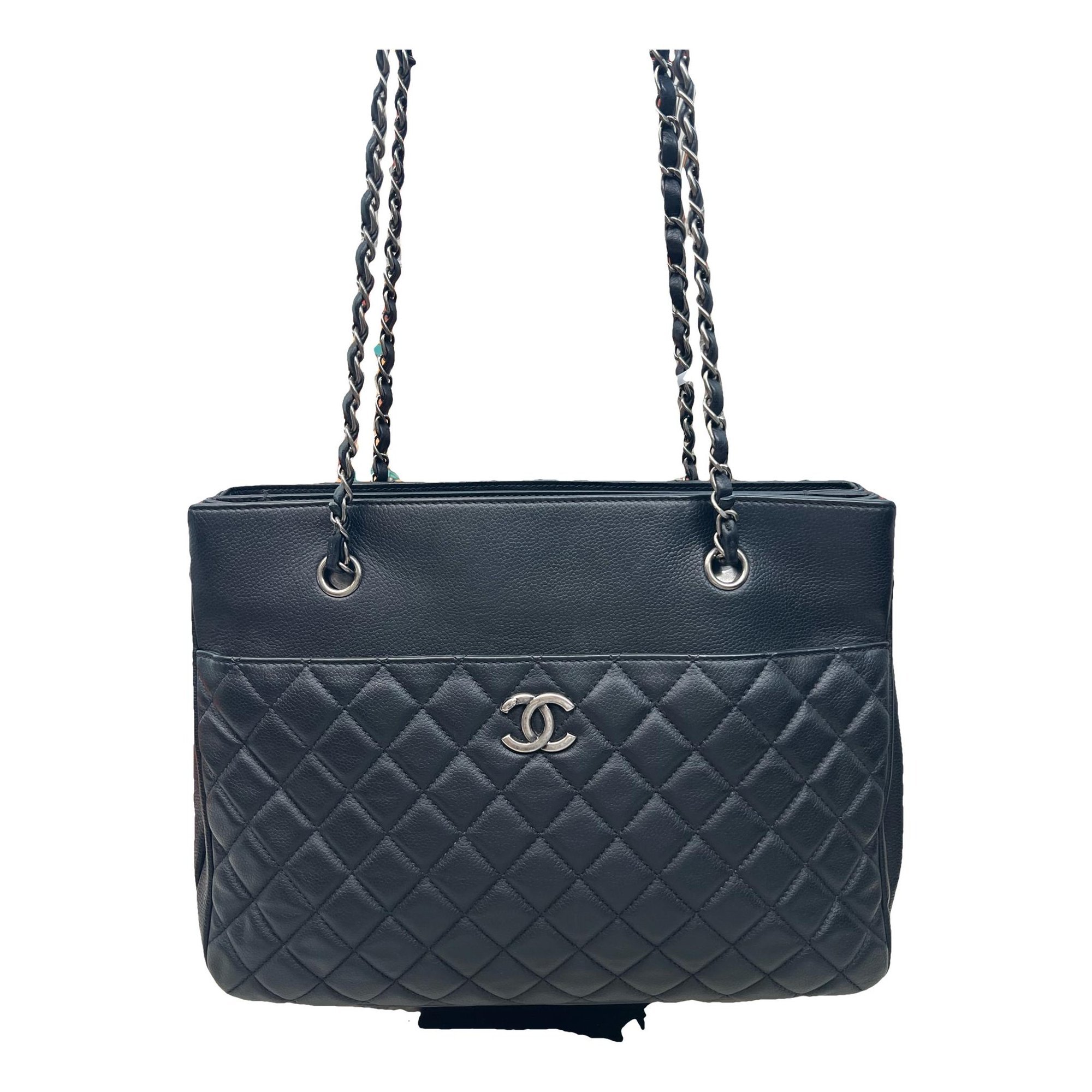 Leather tote