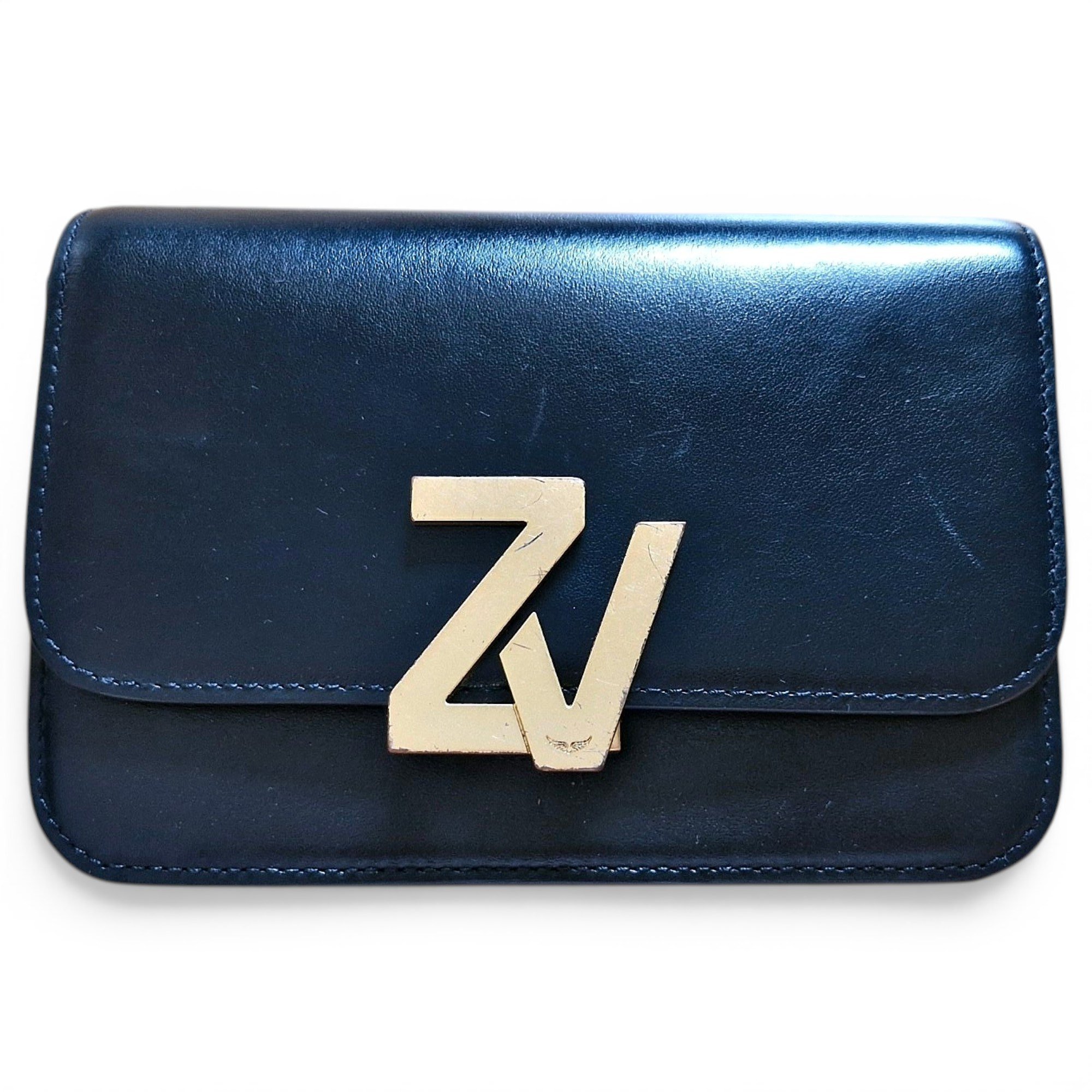 Leather crossbody bag
