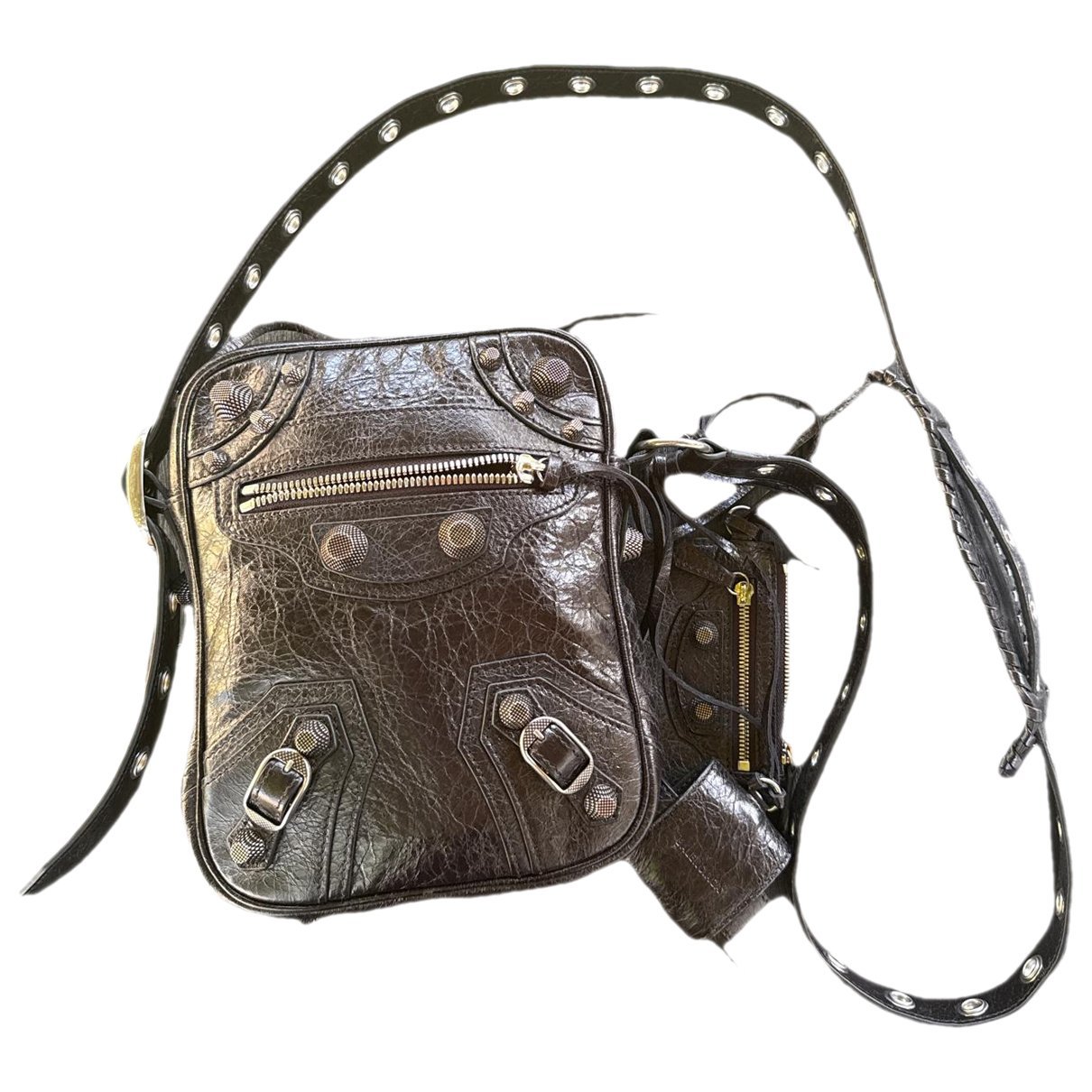 Leather crossbody bag