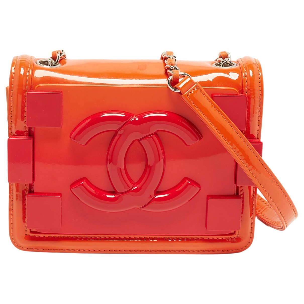 Boy patent leather handbag