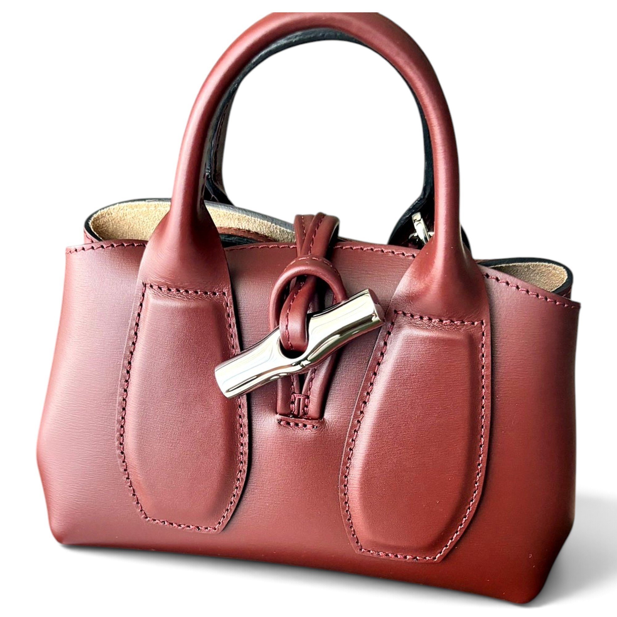 Roseau leather handbag