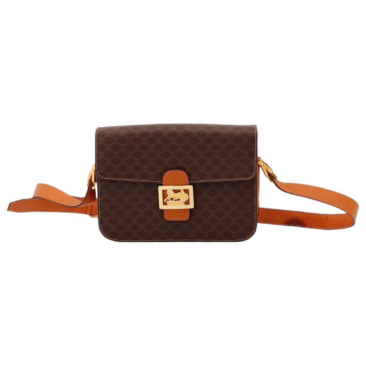 Triomphe cloth handbag