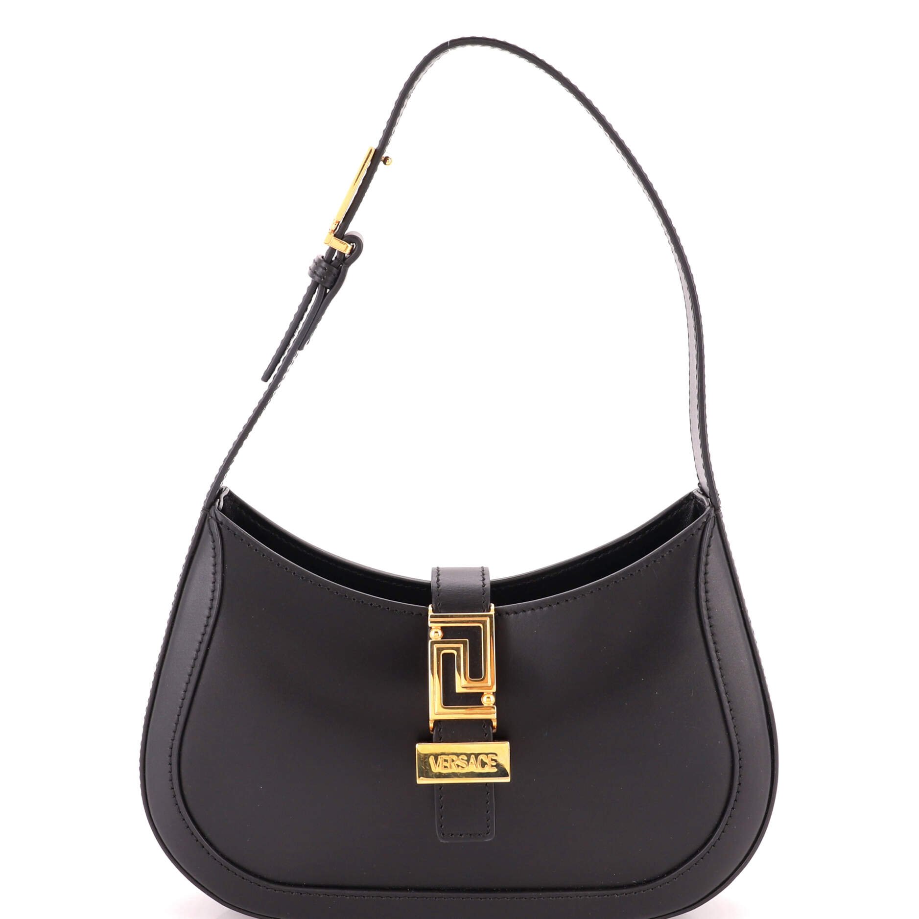 Greca Goddess Hobo Bag Leather Small