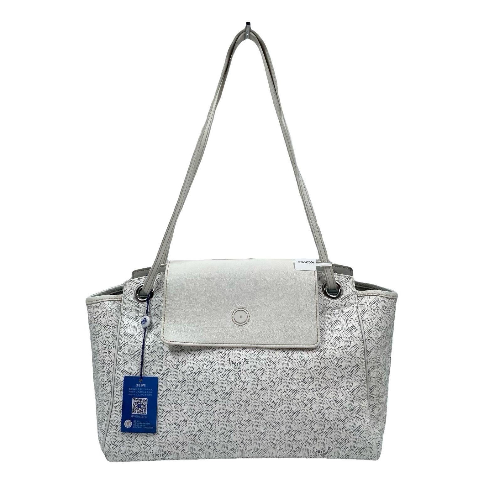 Rouette leather handbag