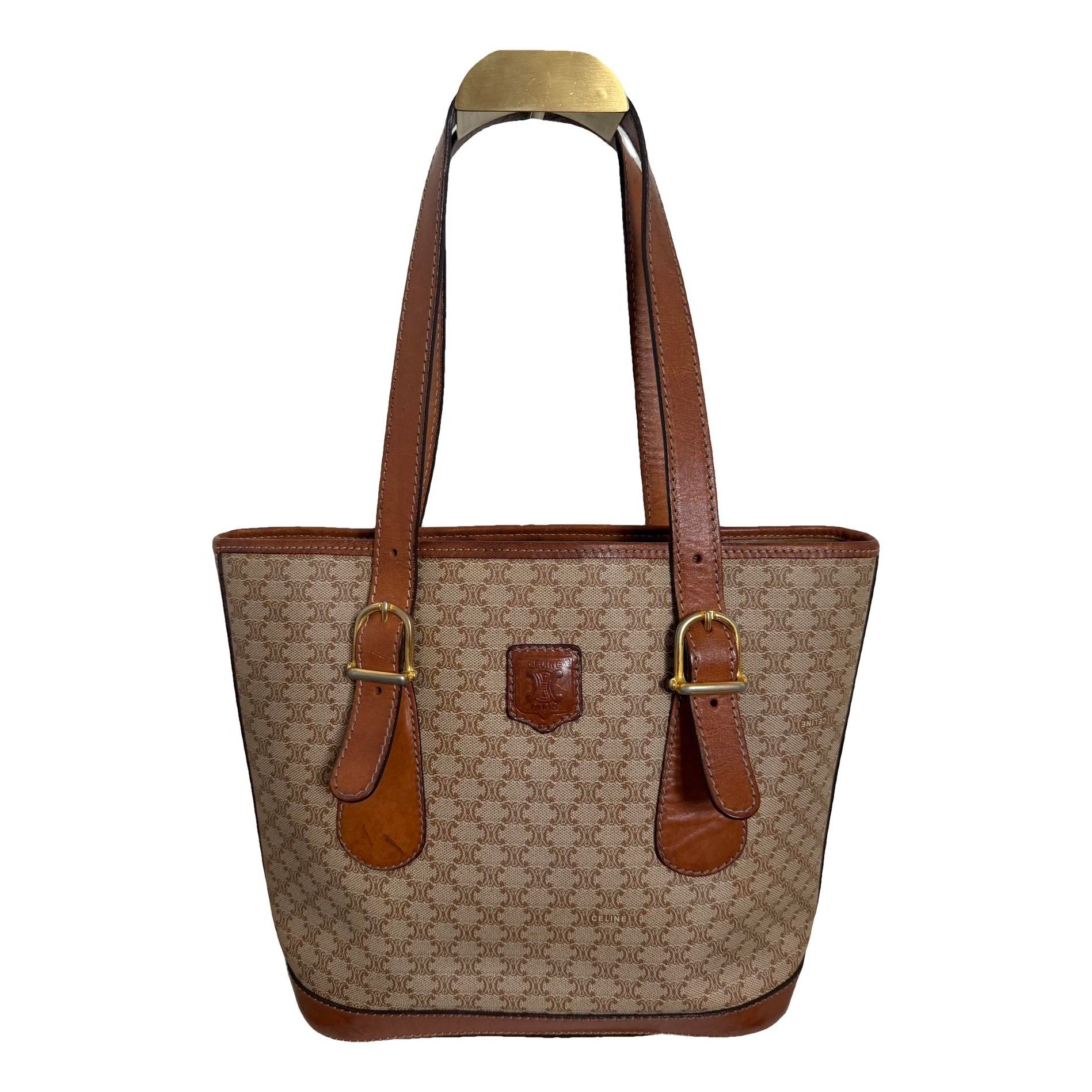 Leather tote