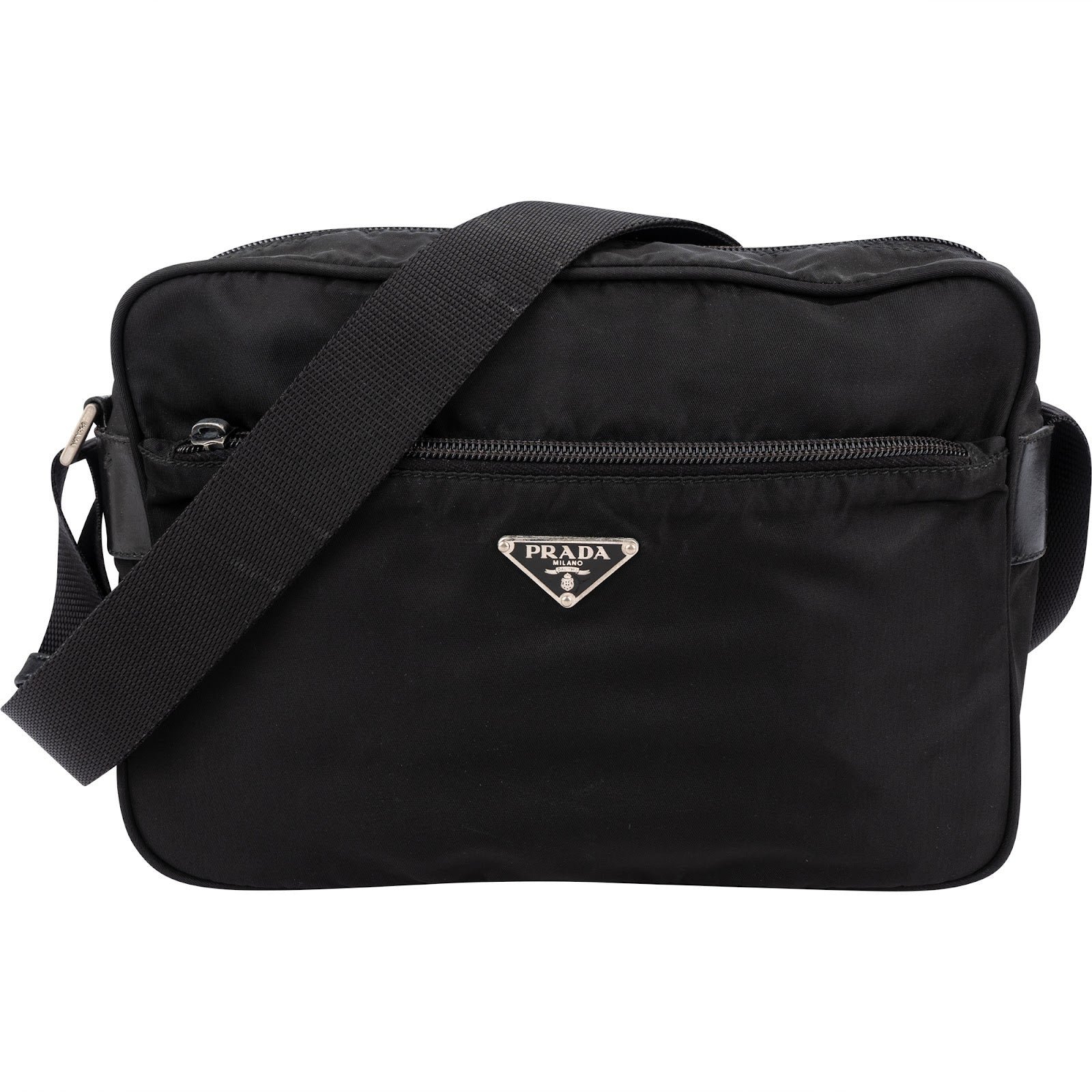 Triangle crossbody bag