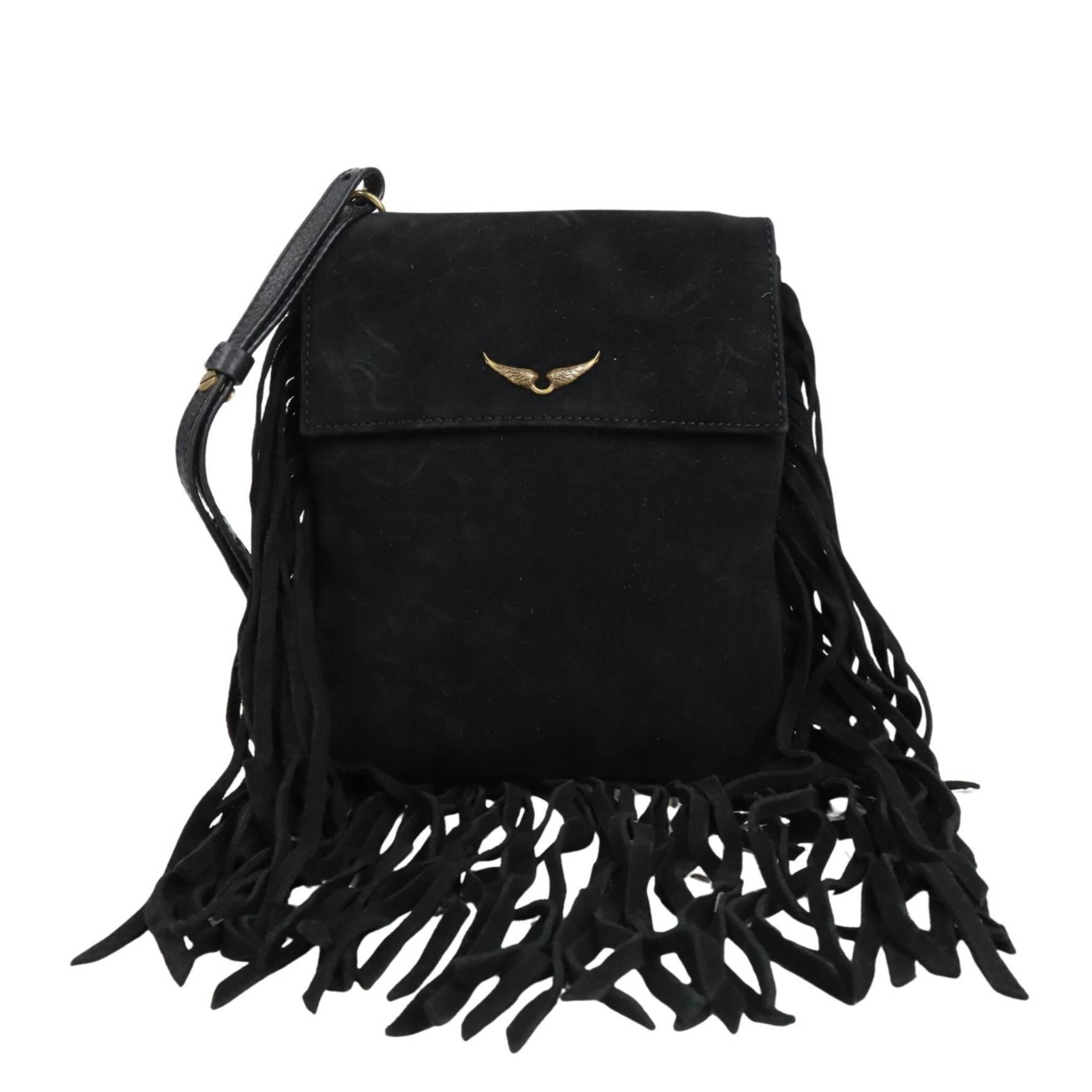 Leather crossbody bag