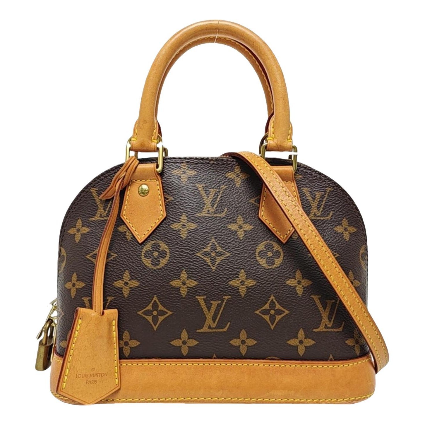 Alma leather handbag