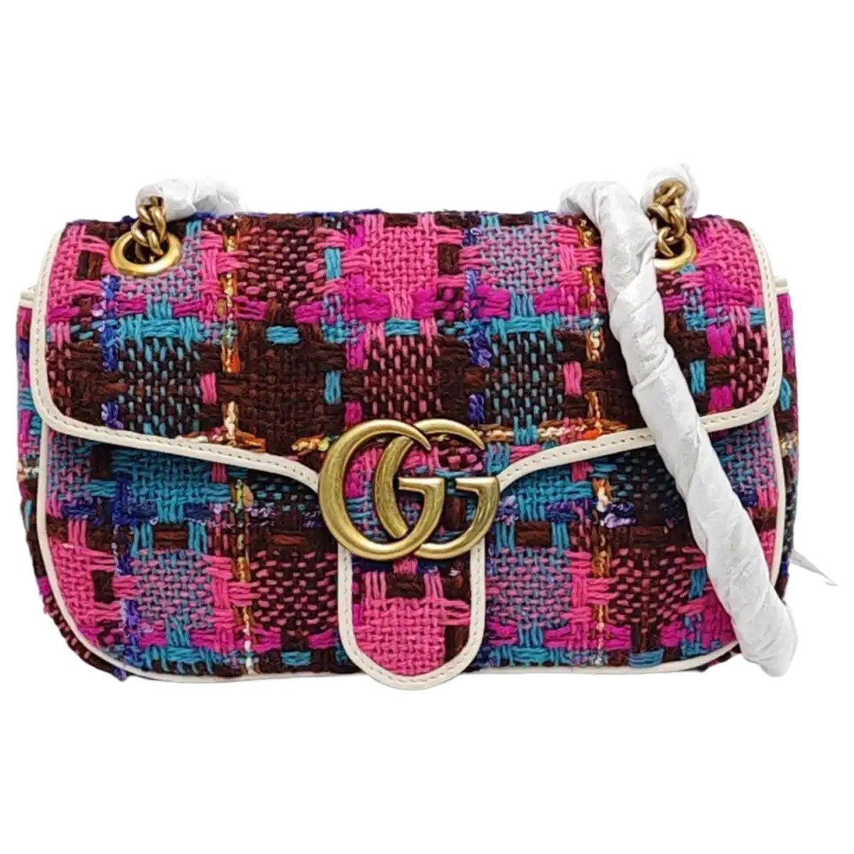 GG Marmont tweed crossbody bag