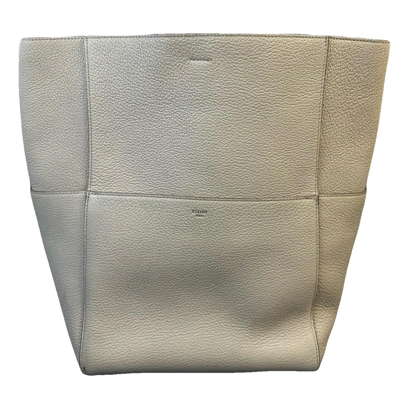 Seau Sangle leather handbag