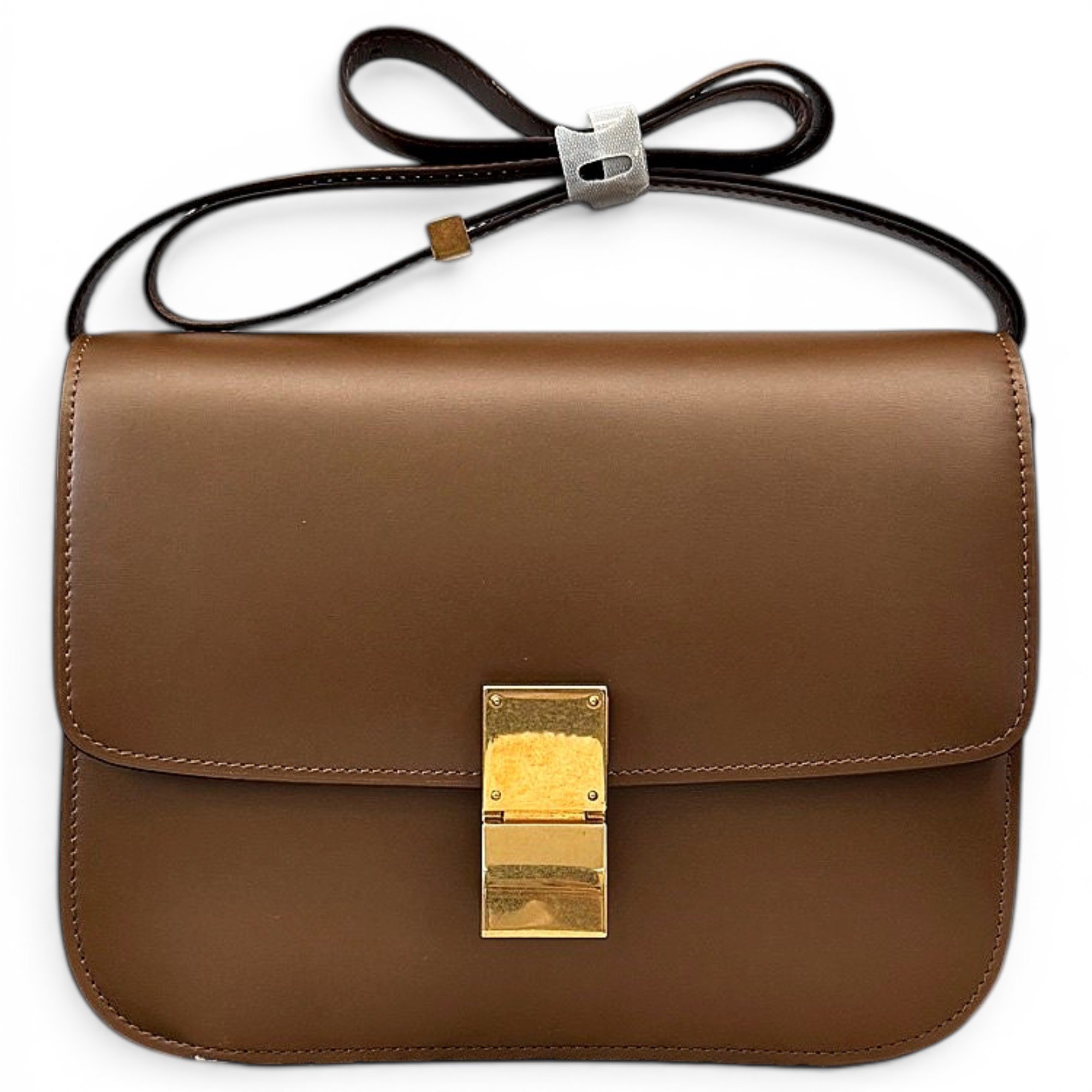 Classic leather handbag