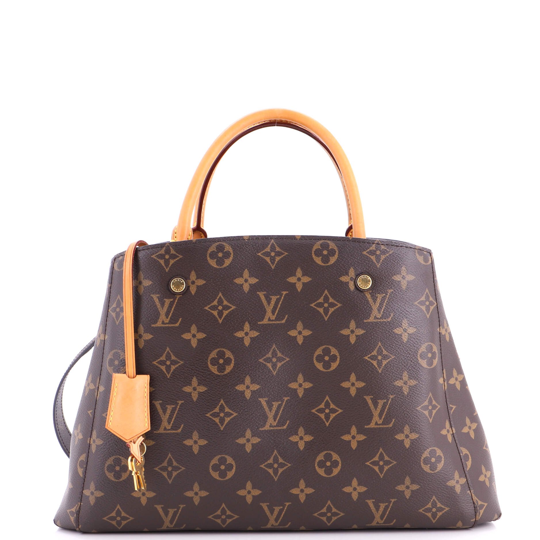Louis Vuitton Montaigne Handbag Monogram Canvas MM
