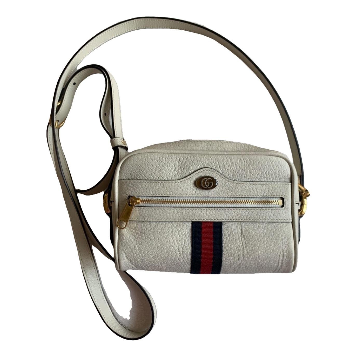 Ophidia leather crossbody bag