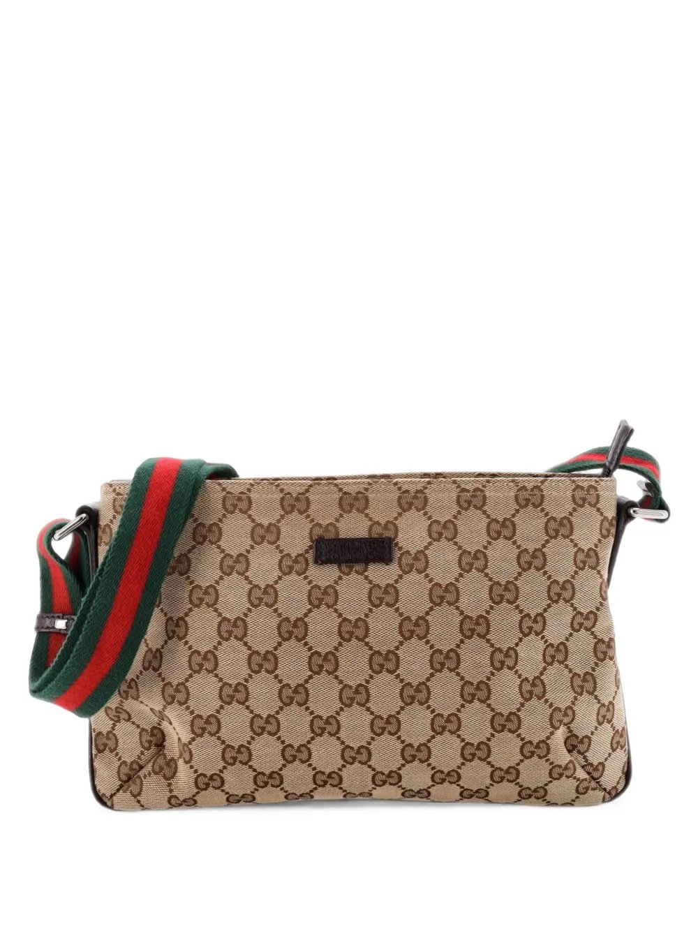 Web Strap Messenger Bag GG Canvas Small crossbody bag