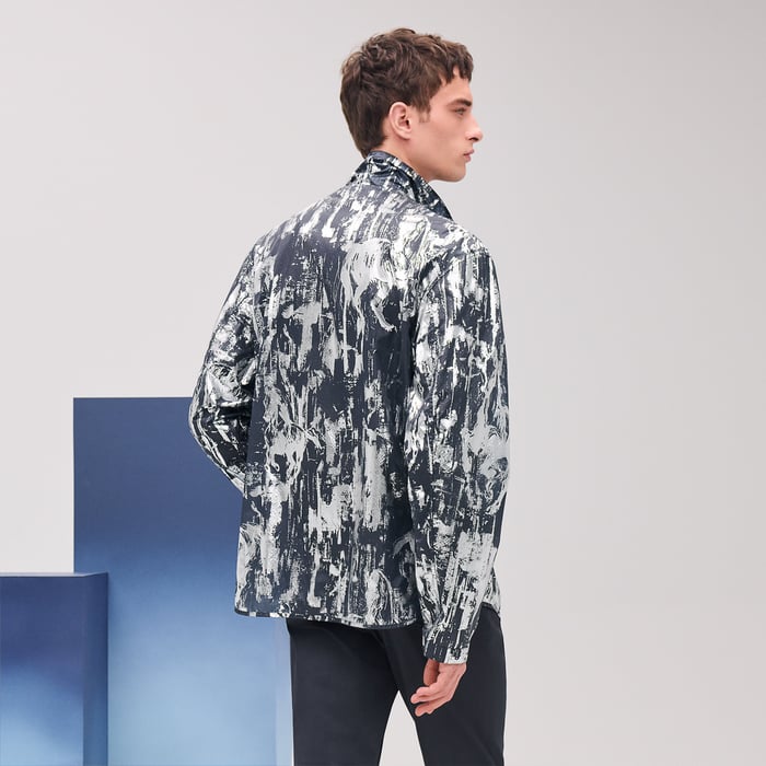 Océan "Cavalcade Siderale" Reversible Overshirt