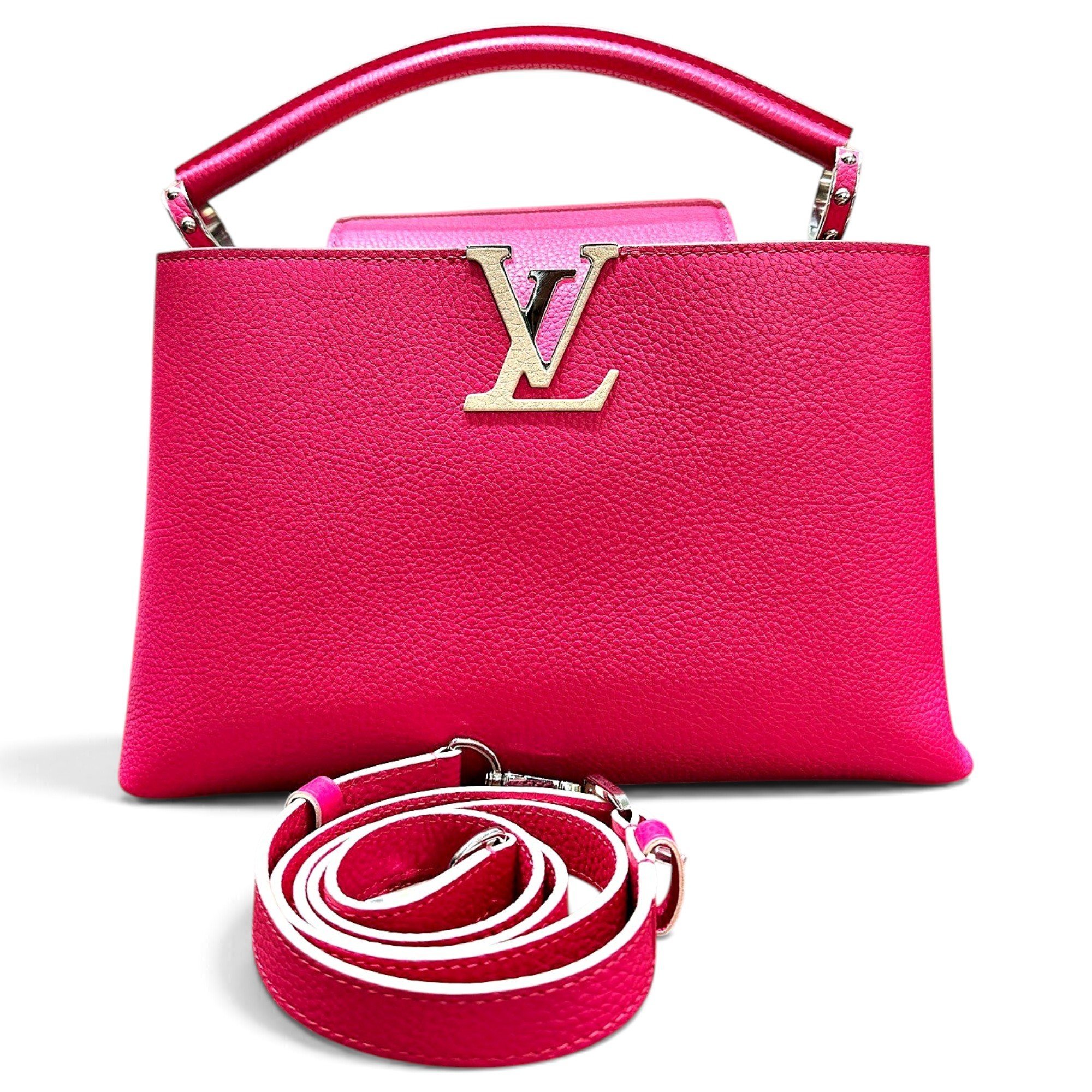 Capucines leather handbag