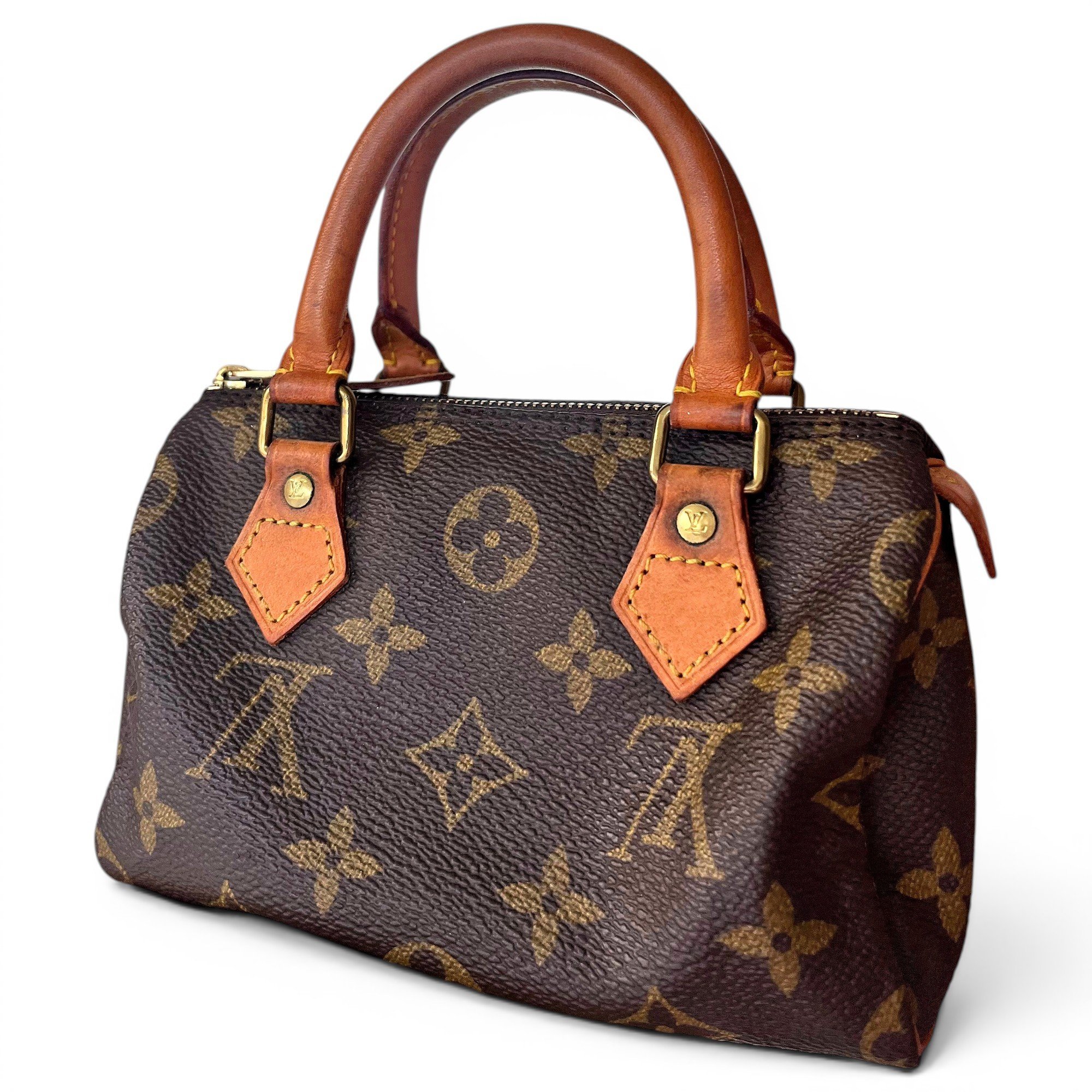 Nano Speedy / Mini HL leather bag