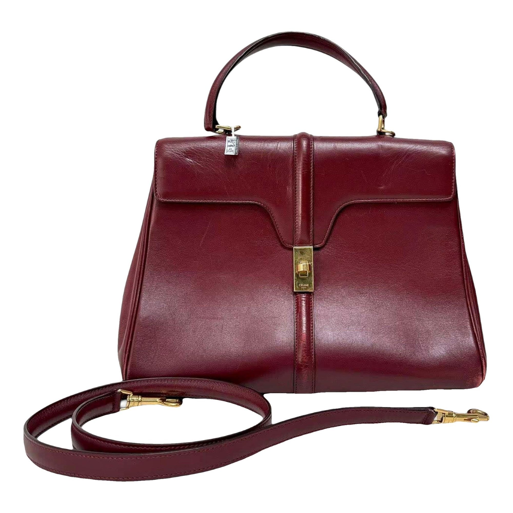 Sac 16 leather handbag