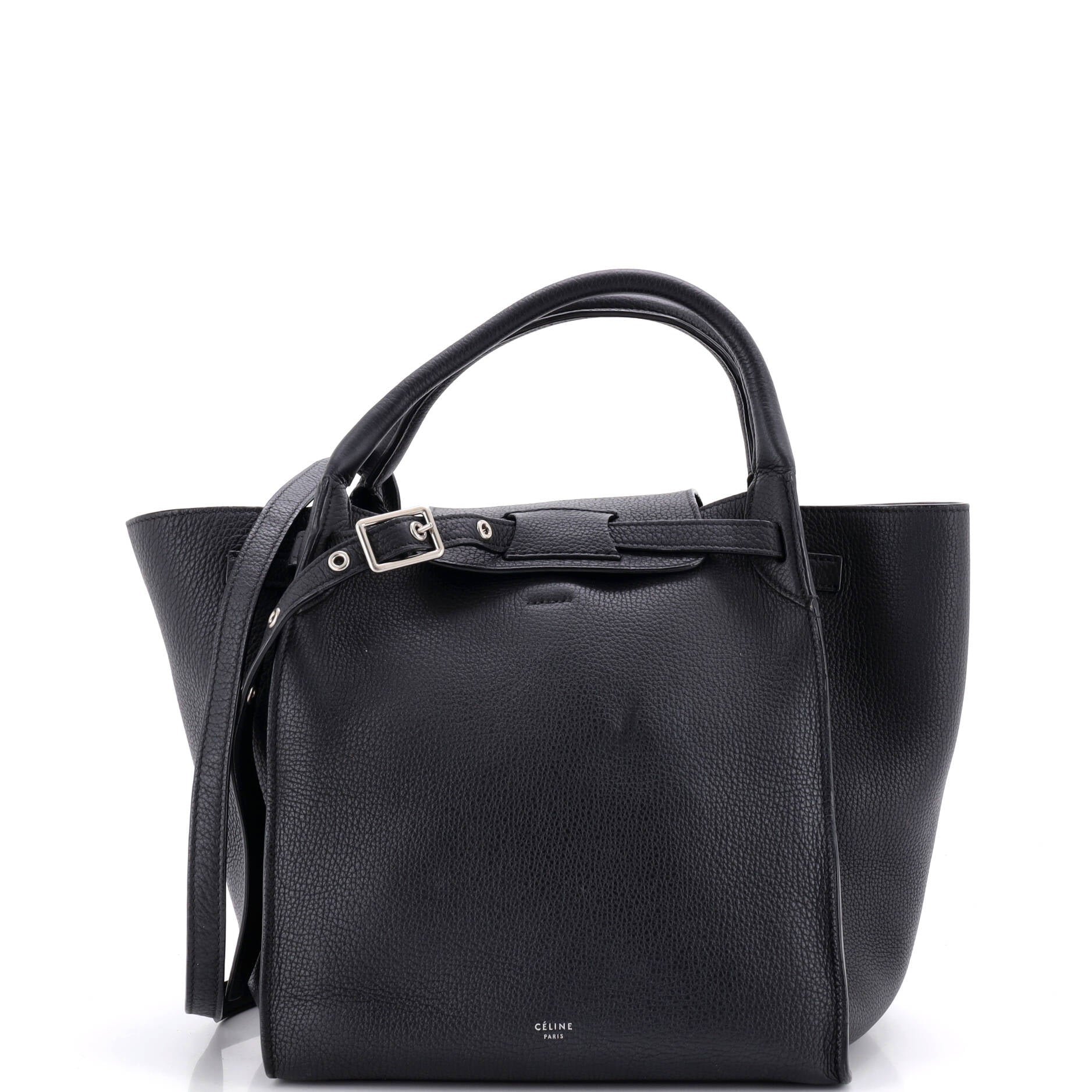 Big Bag Grained Calfskin Small