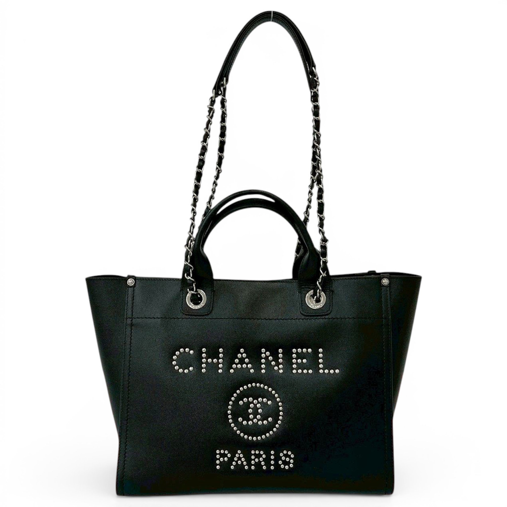 Deauville leather tote