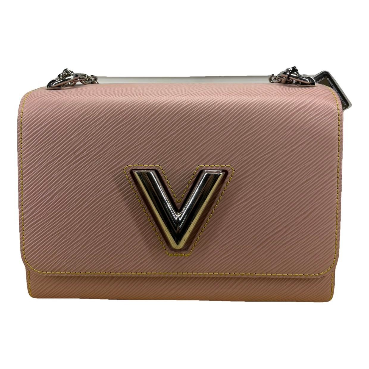 Twist leather crossbody bag