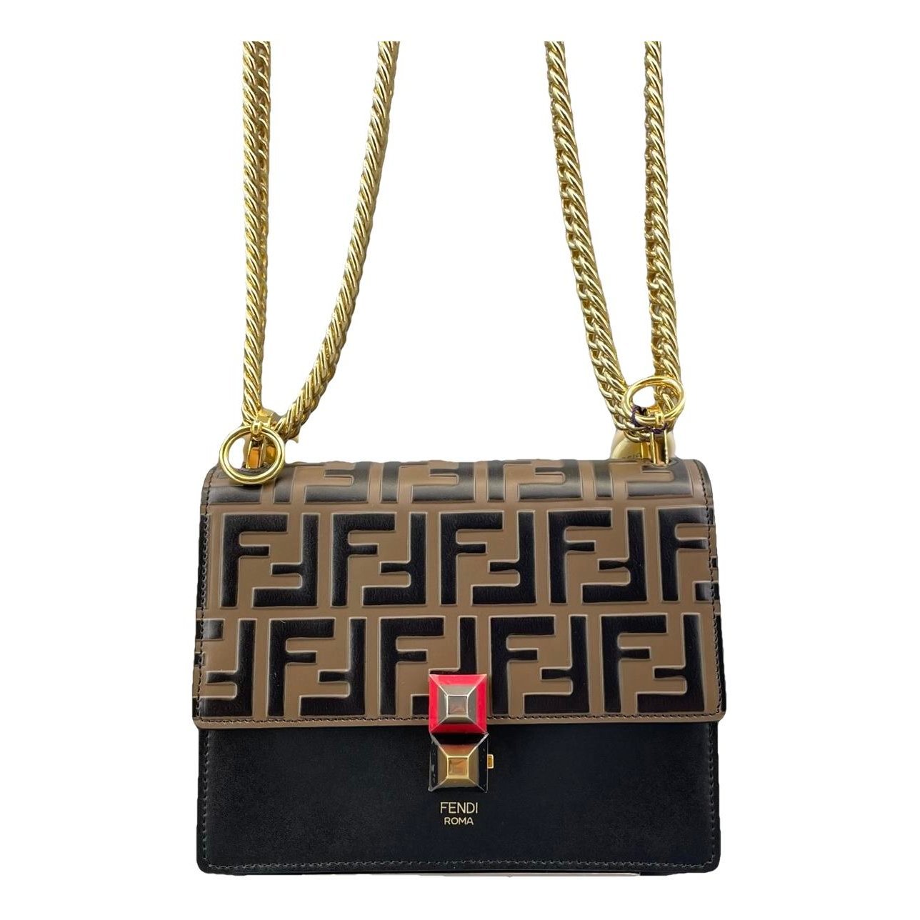 Kan I leather handbag