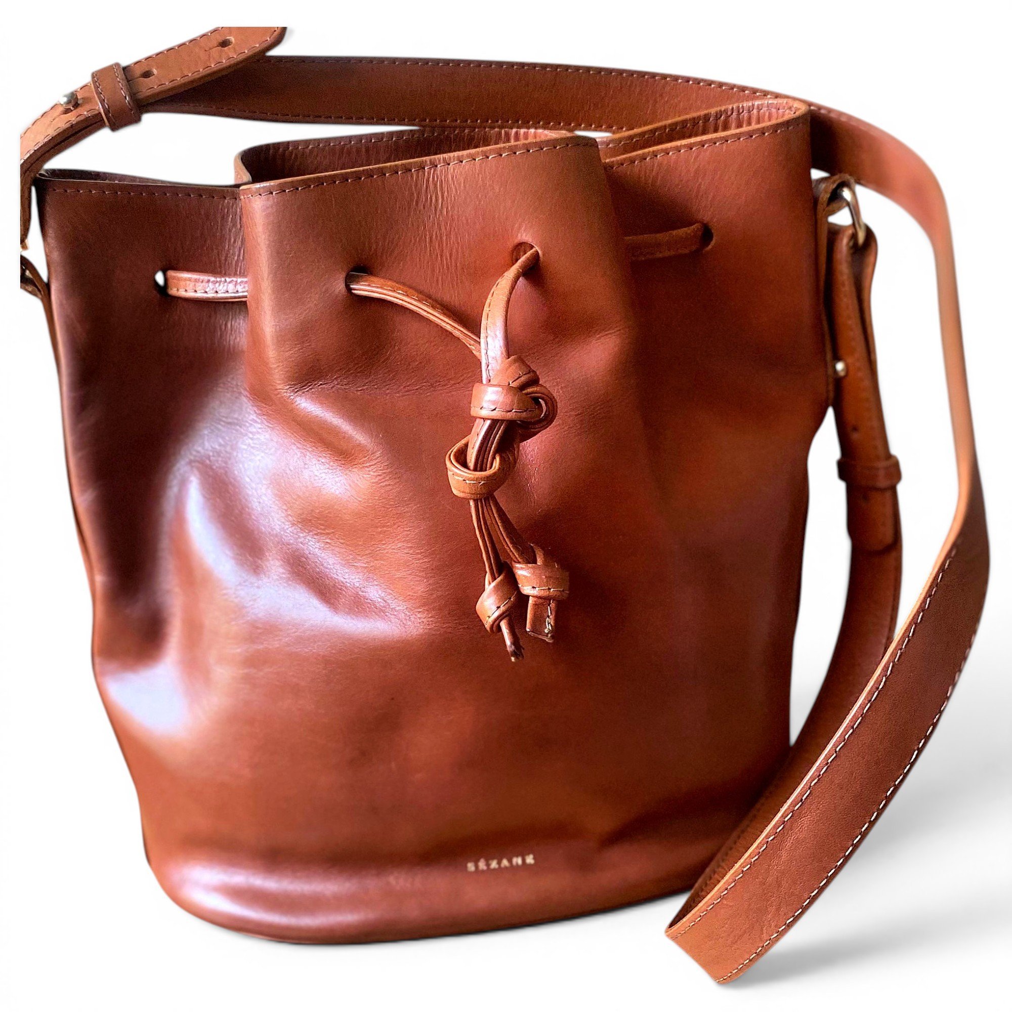 Farrow leather crossbody bag
