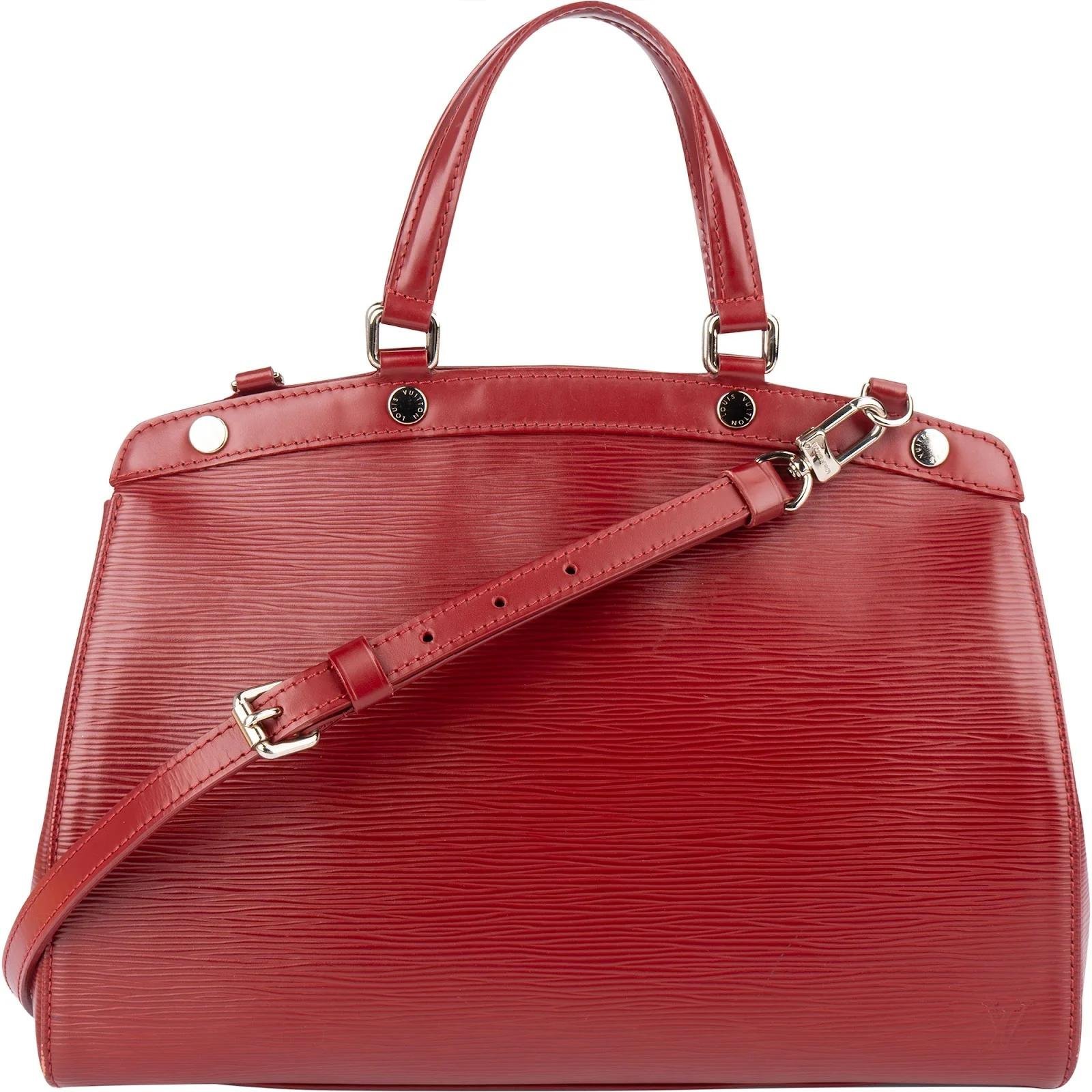 Bréa leather handbag