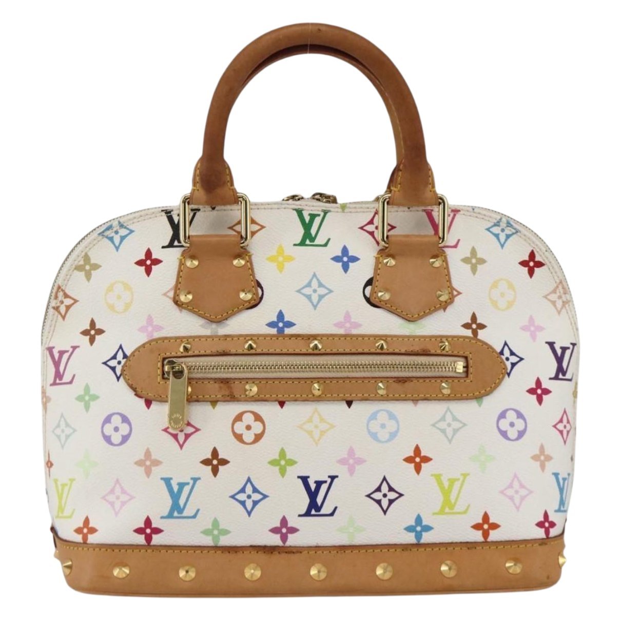 Alma leather handbag
