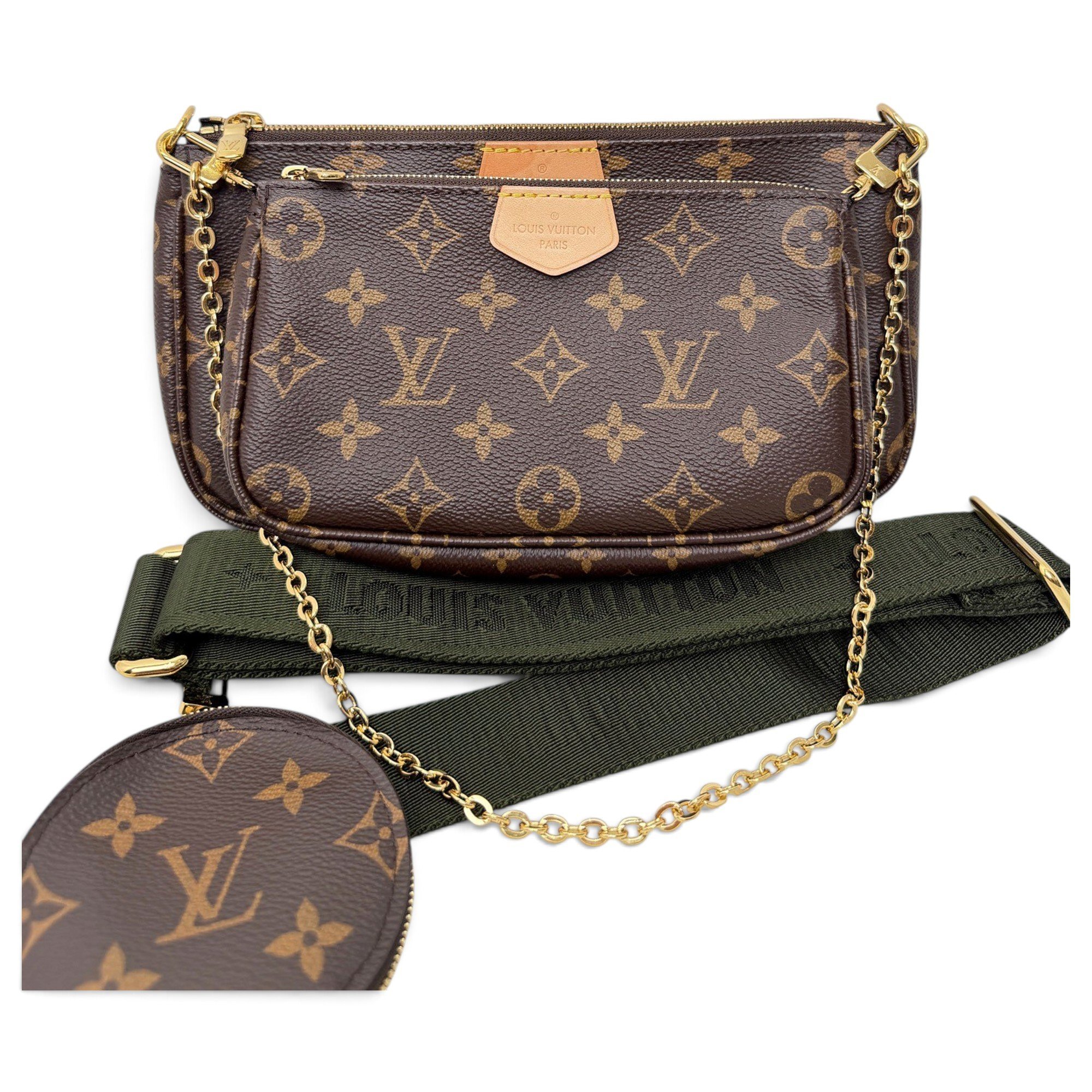 Multi Pochette Accessoires leather handbag