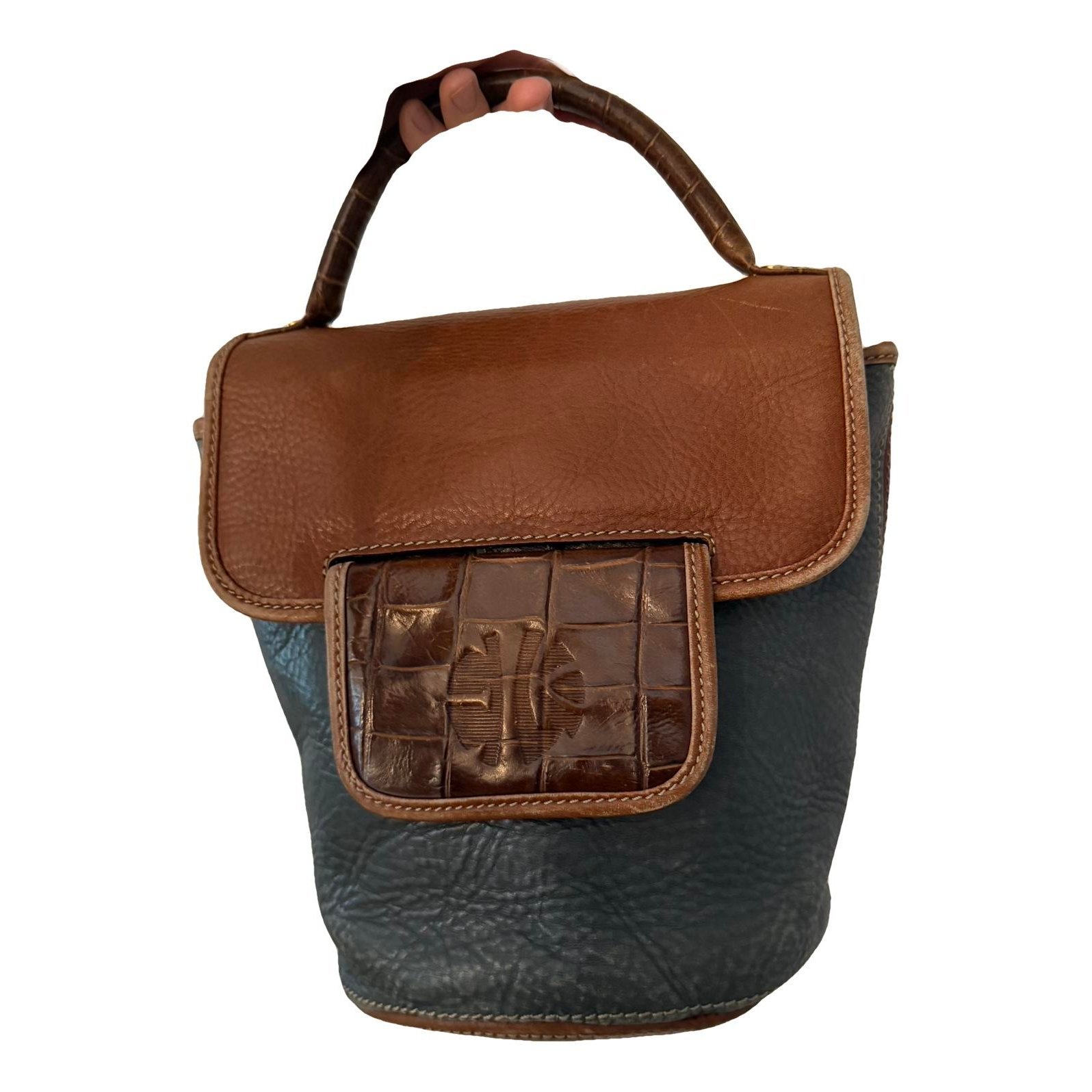 Leather handbag