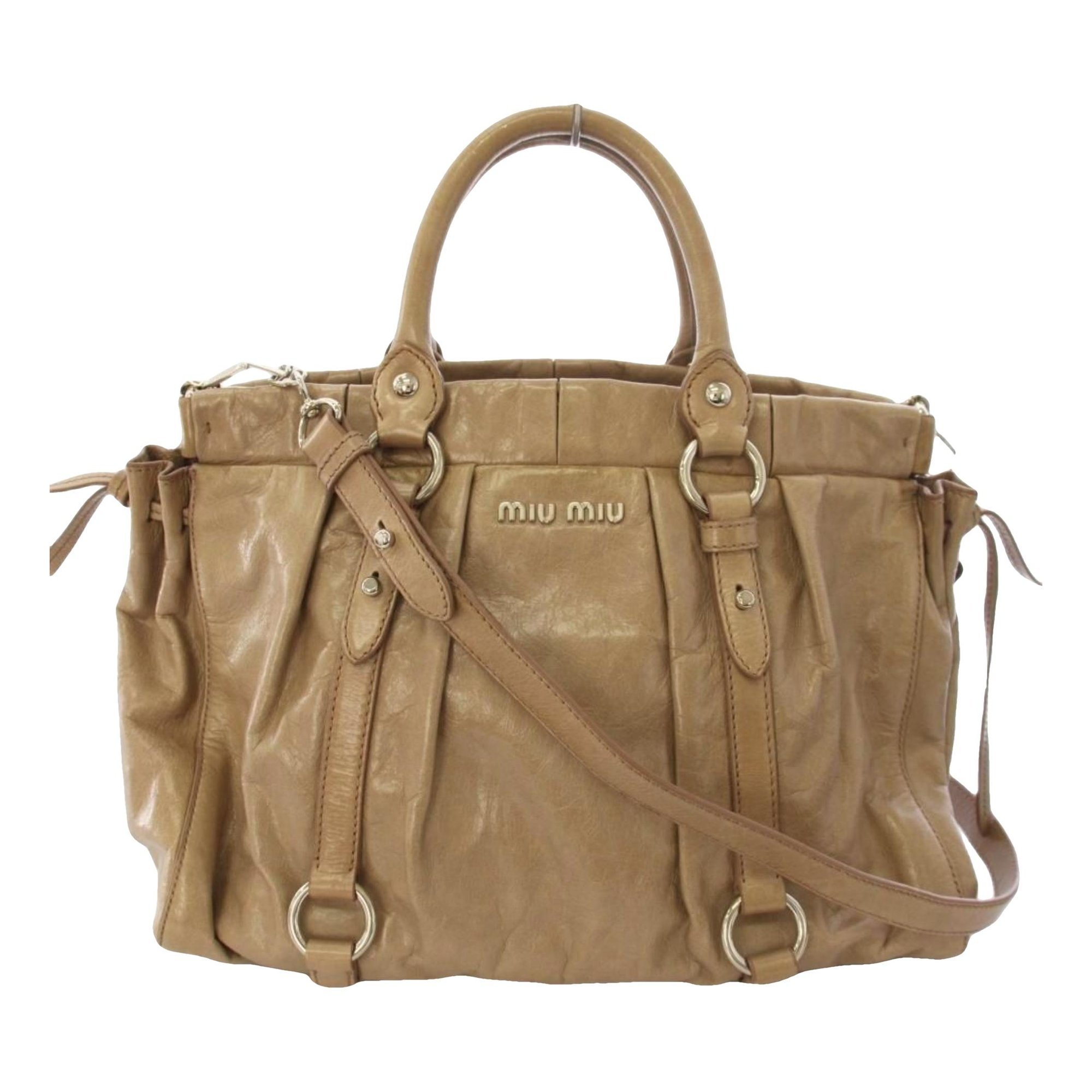 Vitello leather handbag