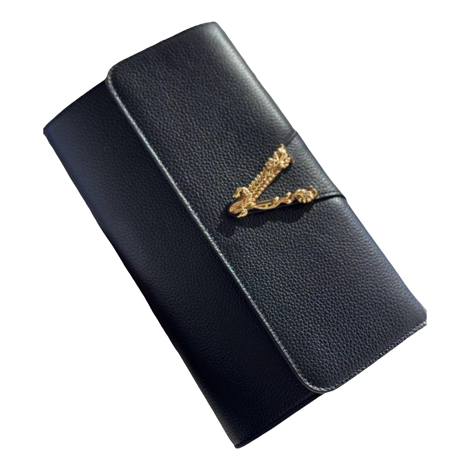 Versace La Medusa leather crossbody bag