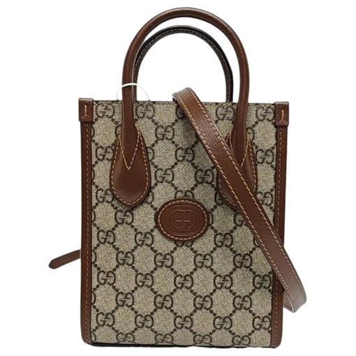 Leather handbag