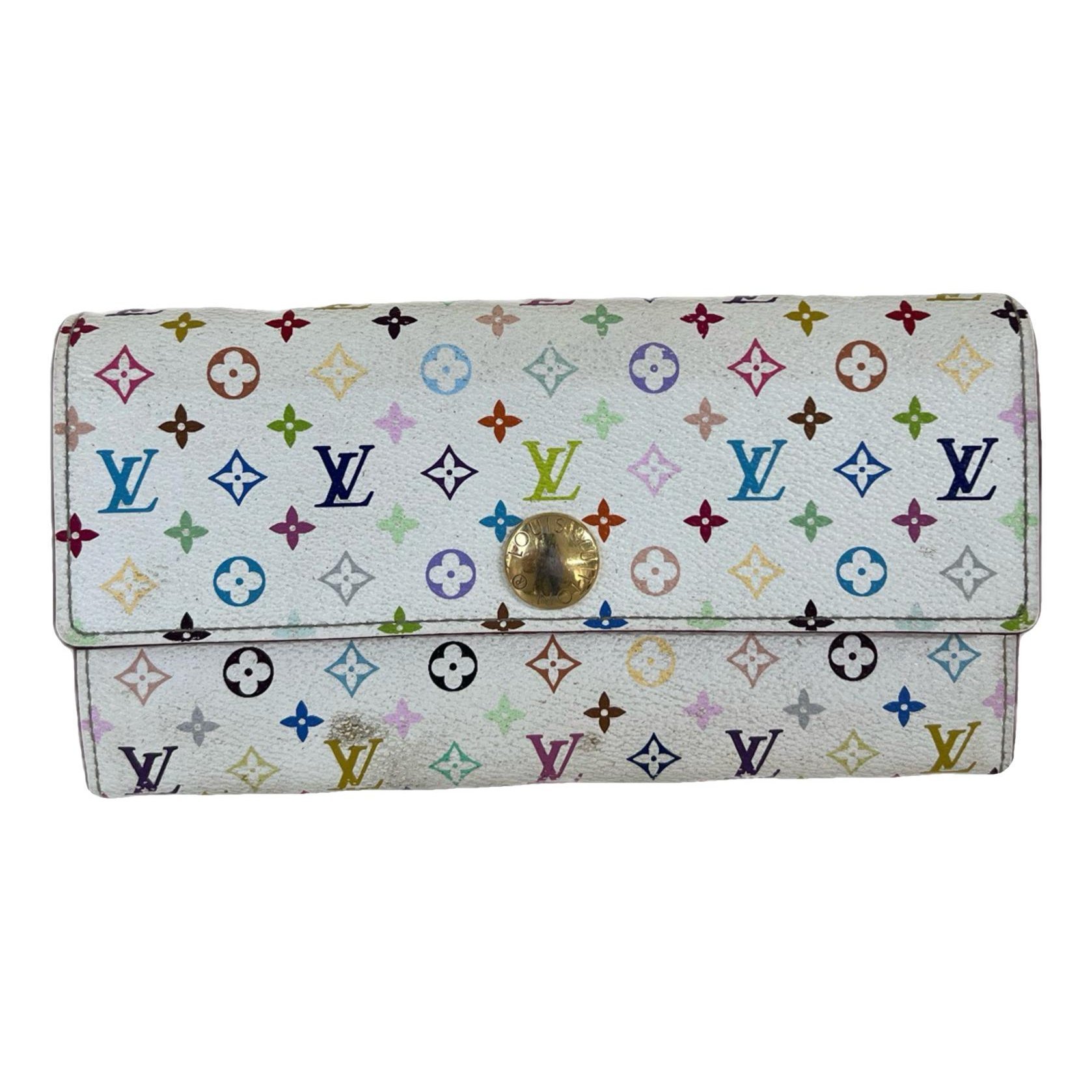 Kirigami leather clutch bag