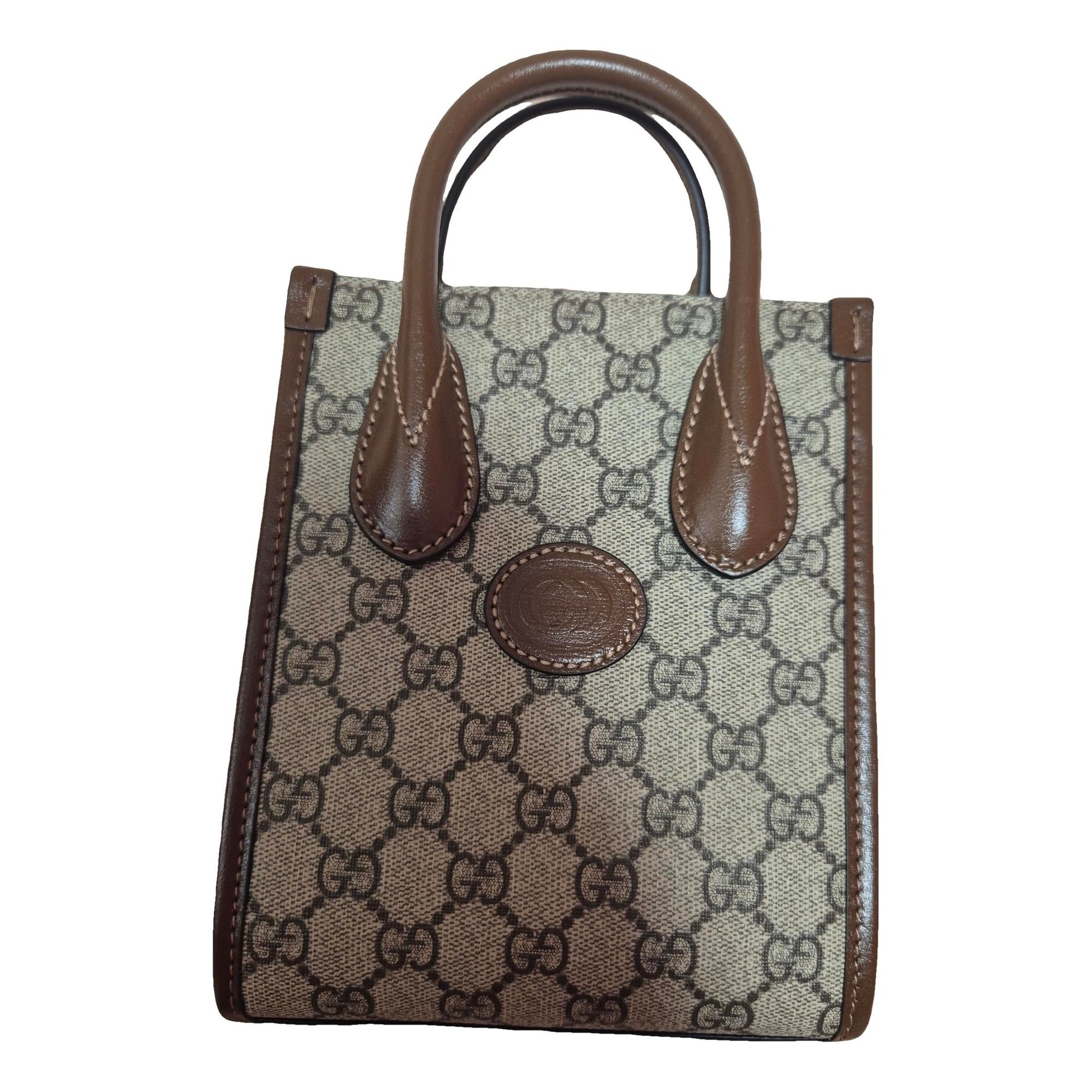 Leather tote