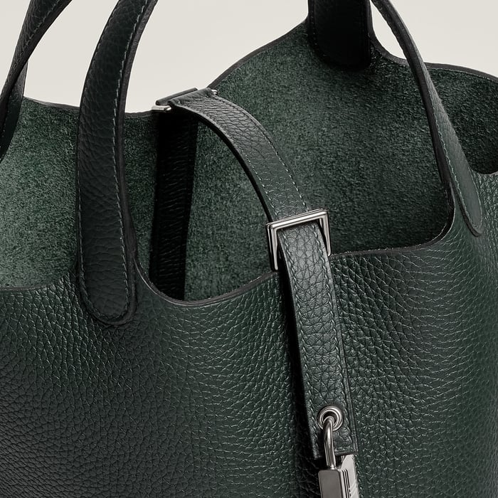 Vert Foncé Picotin Lock 18 Bag