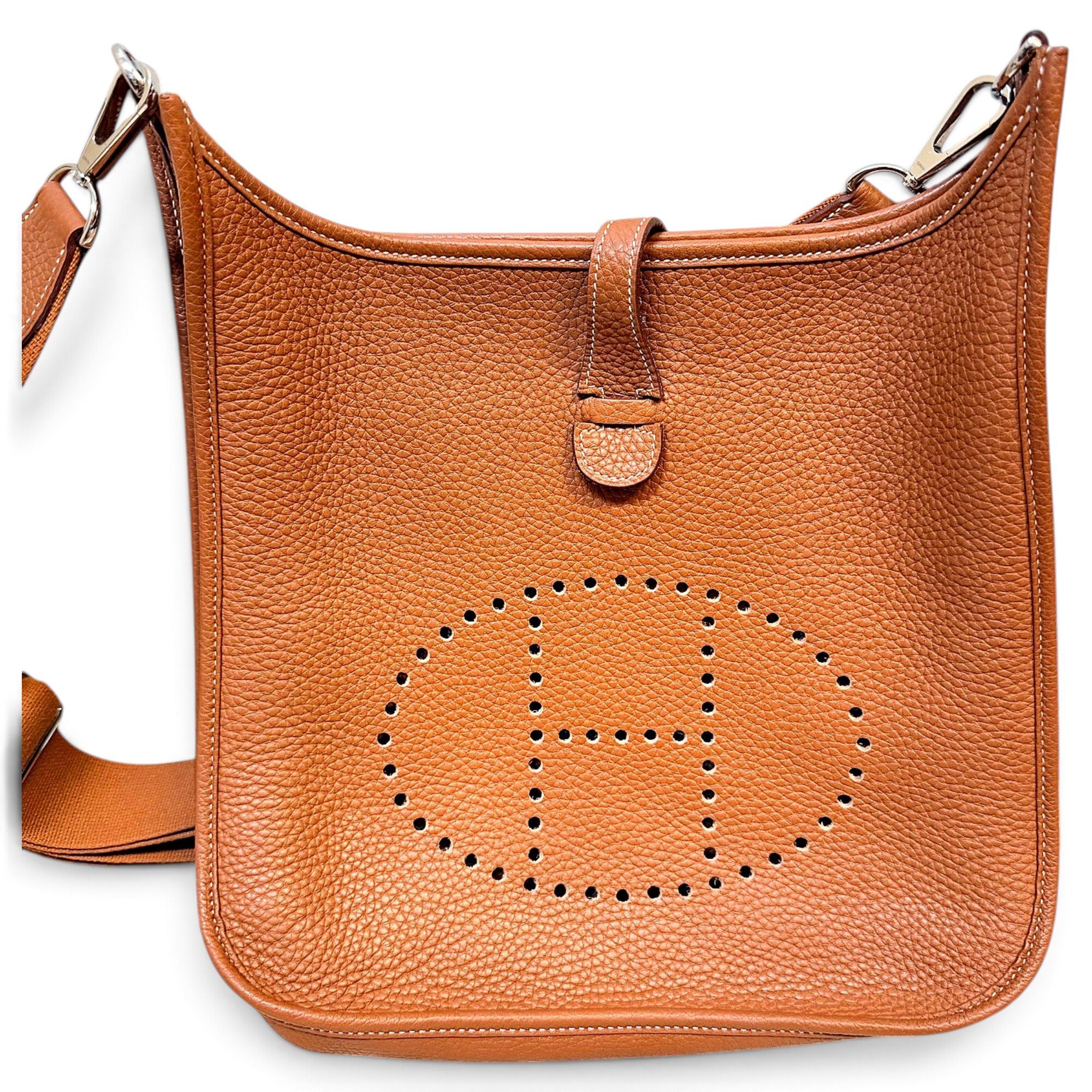 Evelyne leather crossbody bag