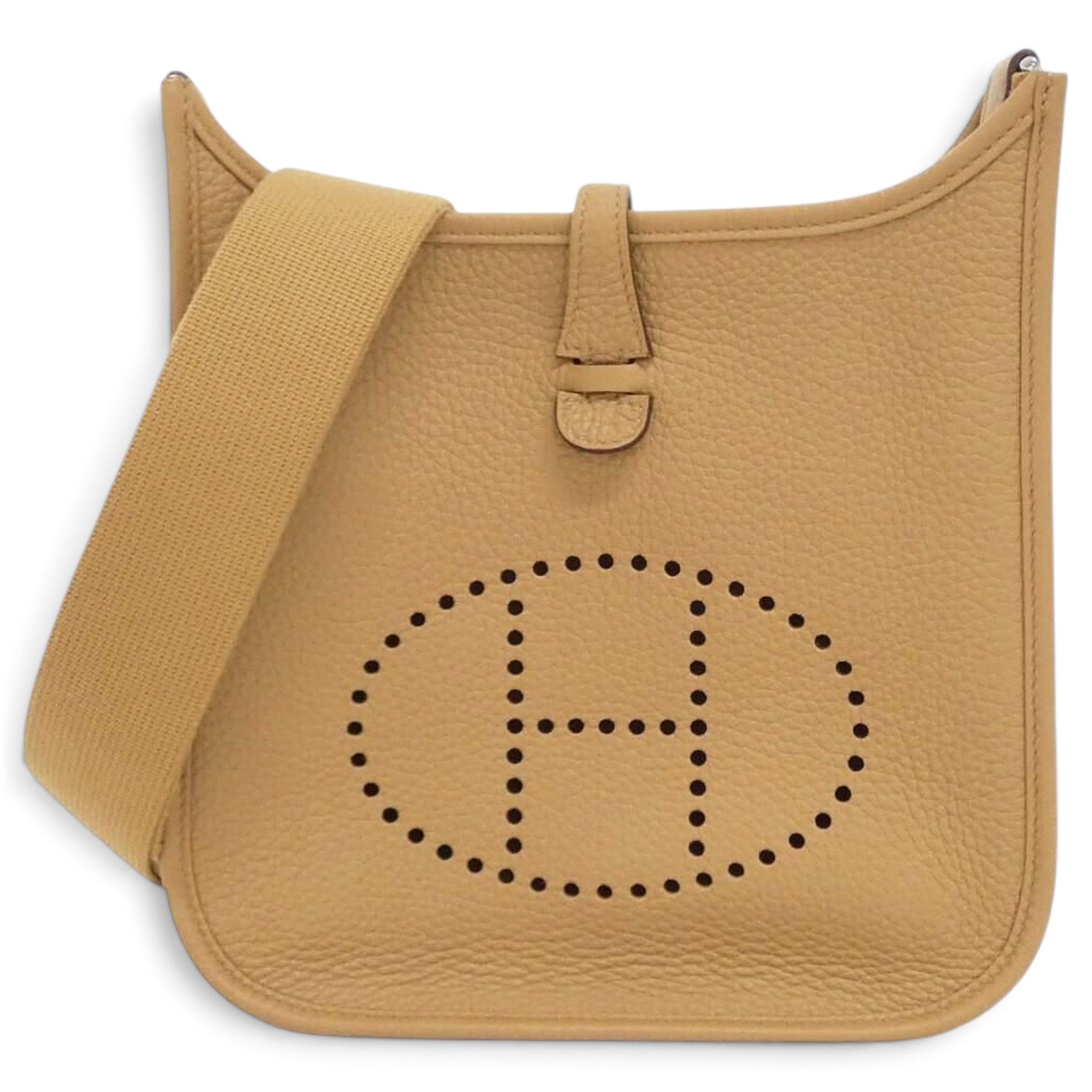Evelyne leather handbag